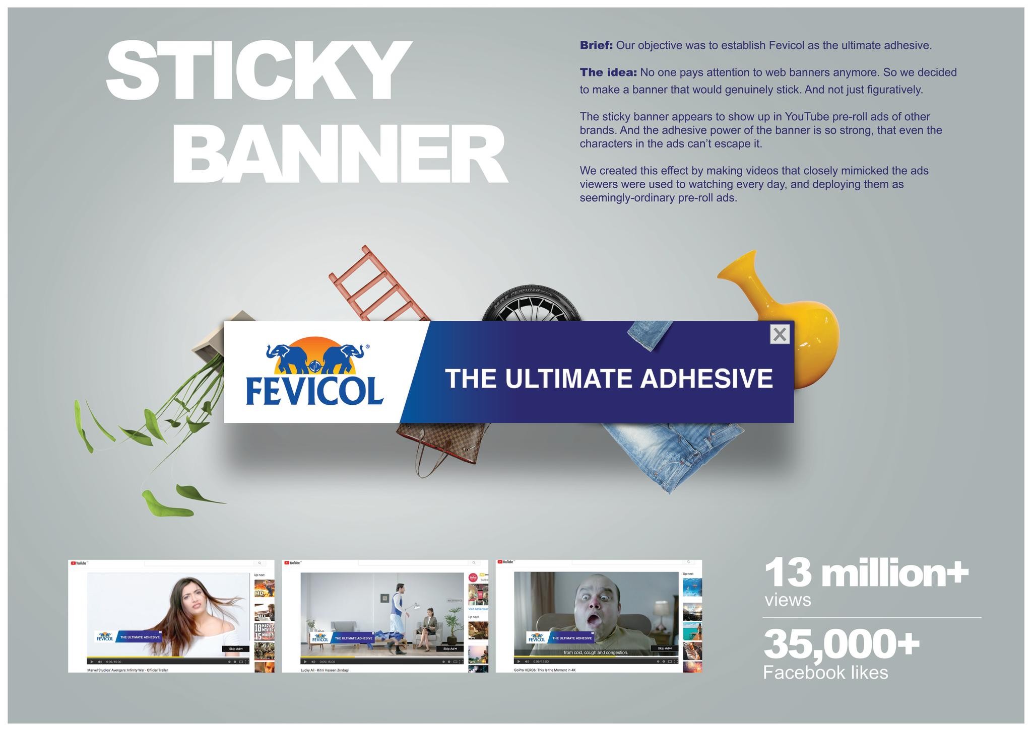 Fevicol - Sticky Banners