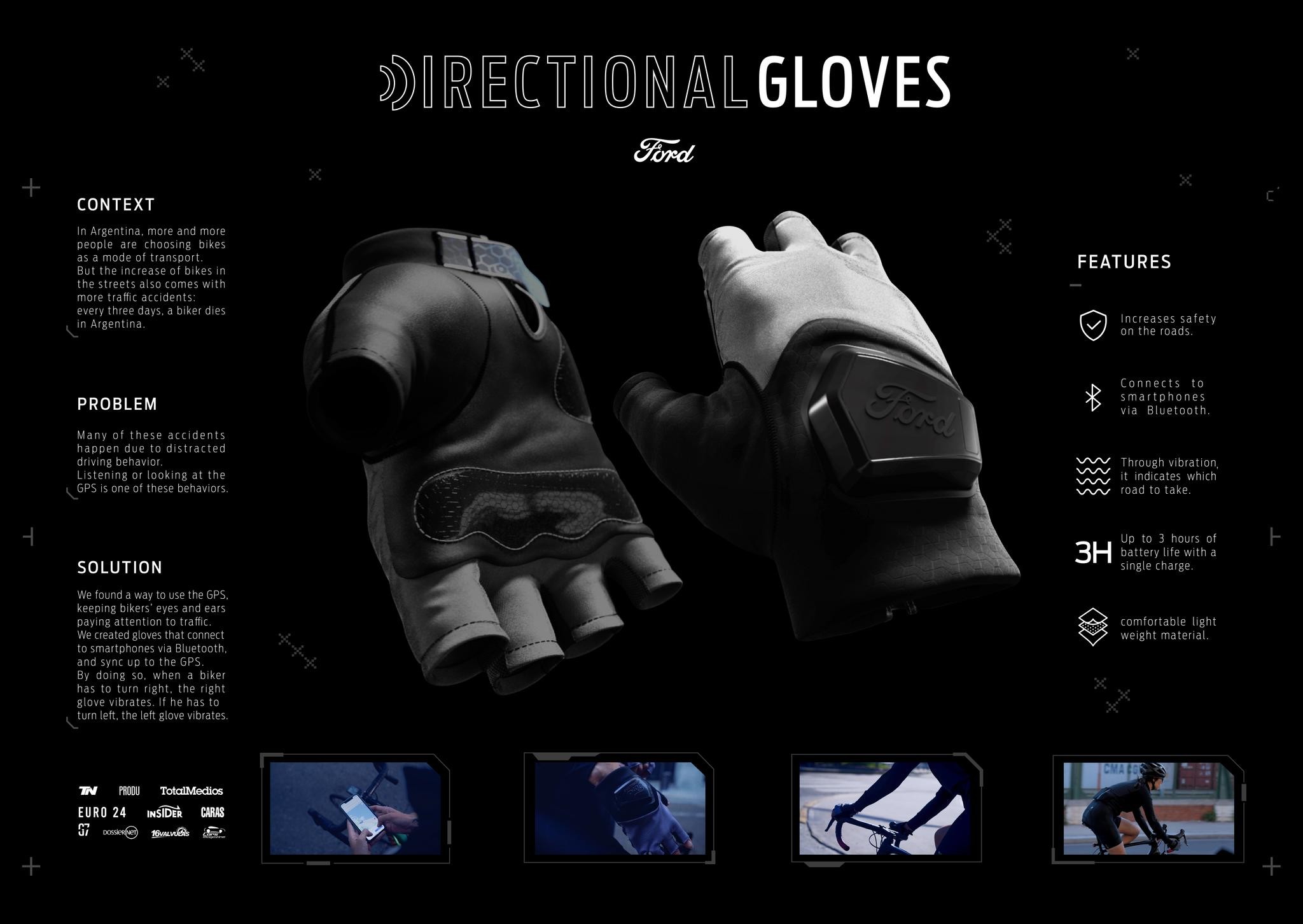 Ford - Directional Gloves 