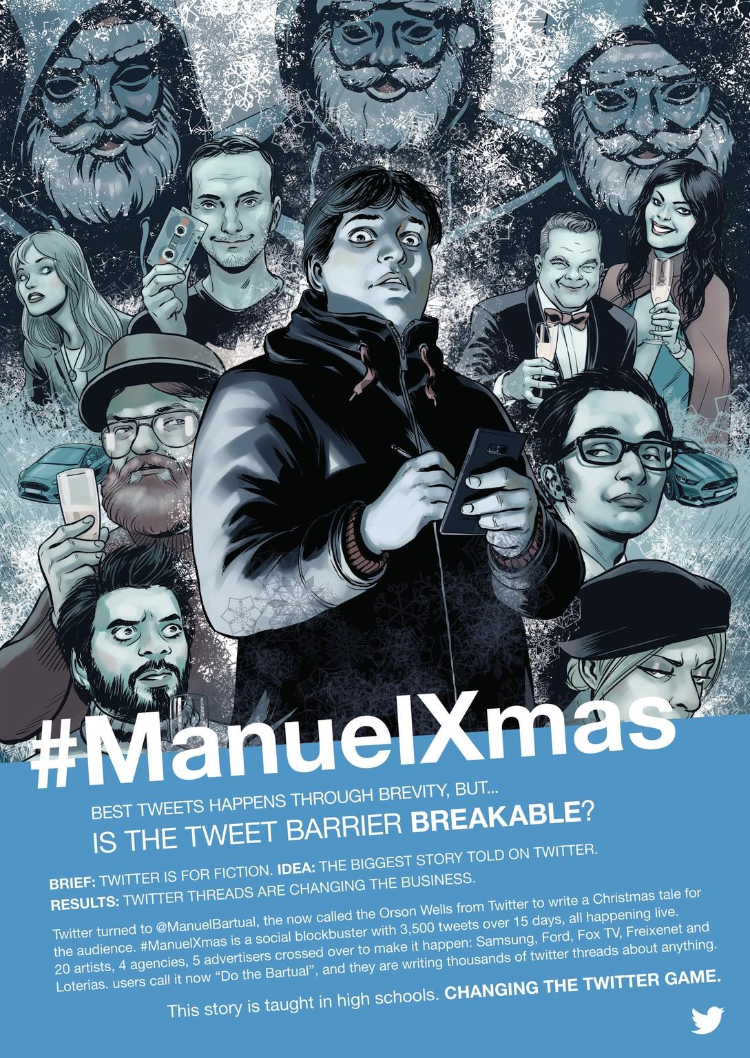 #ManuelXmas. The biggest story told on Twitter