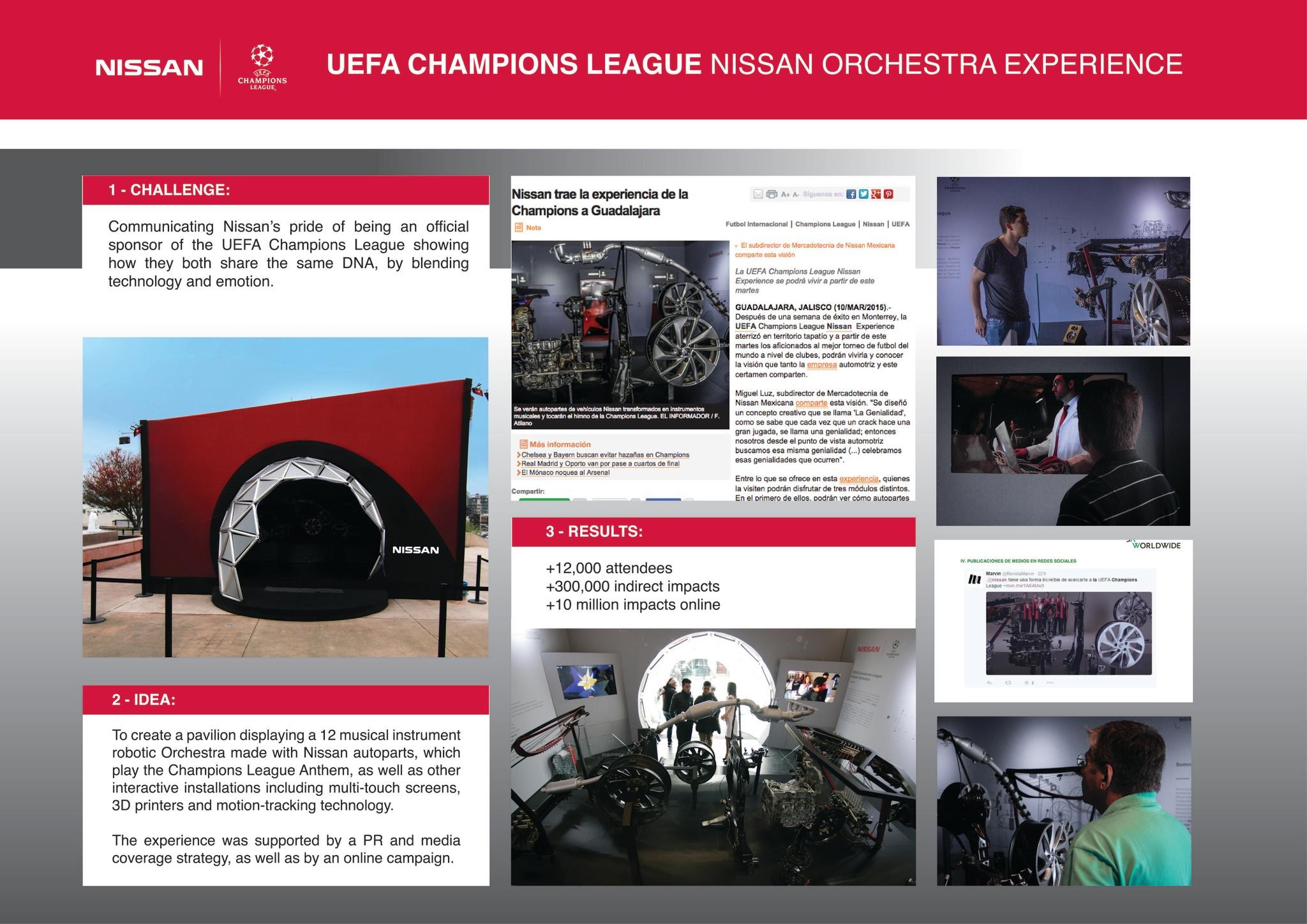 UEFA CHAMPIONS LEAGUE NISSAN EXPERIENCE