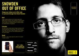 Snowden Out of Office