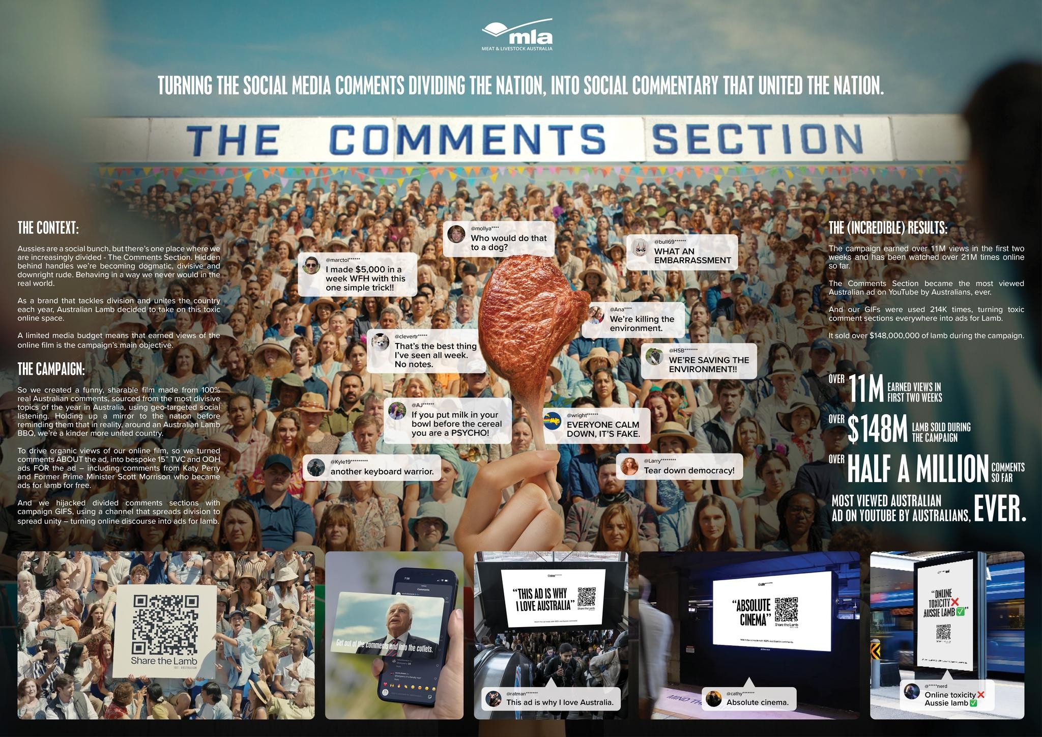 THE COMMENTS SECTION | Entry | THE WORK