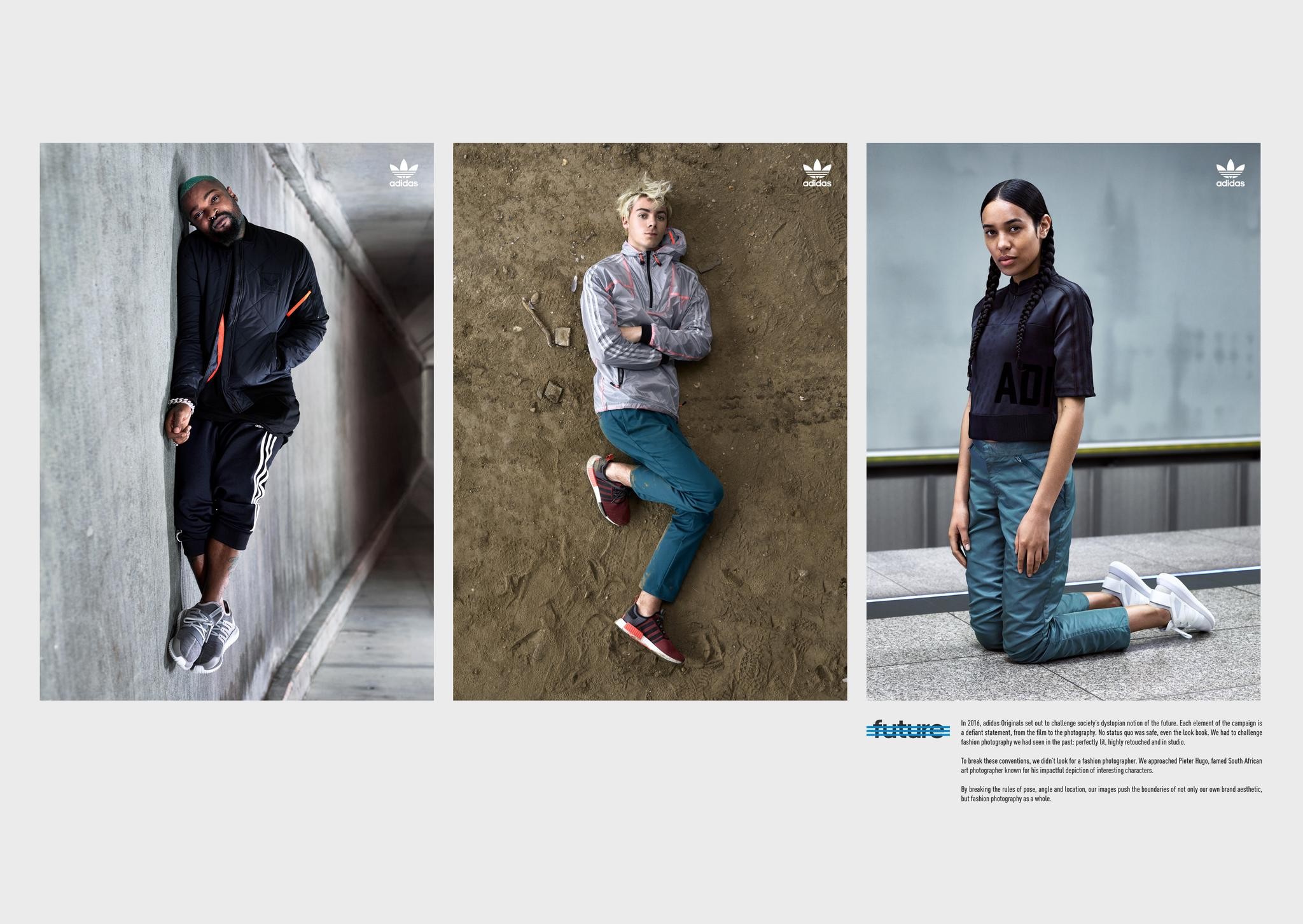 Adidas future outlet campaign