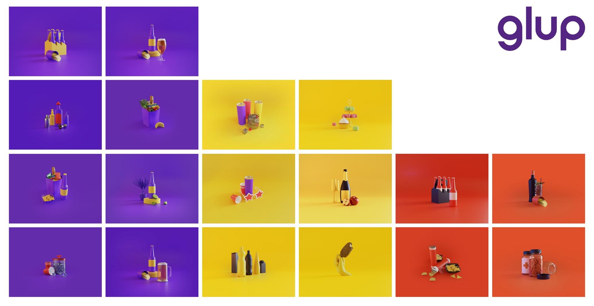 Glup Brand Identity and Mobile App | Campaign | THE WORK