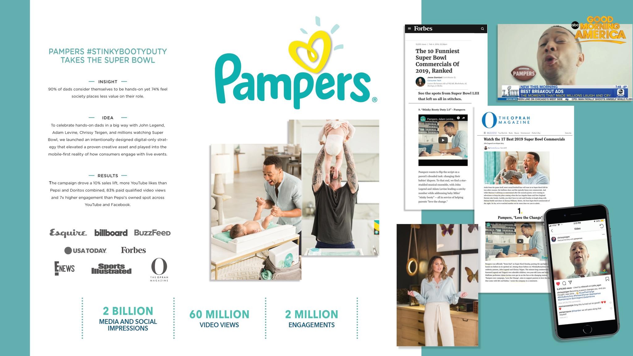 Pampers #Stinkybootyduty Takes the Super Bowl