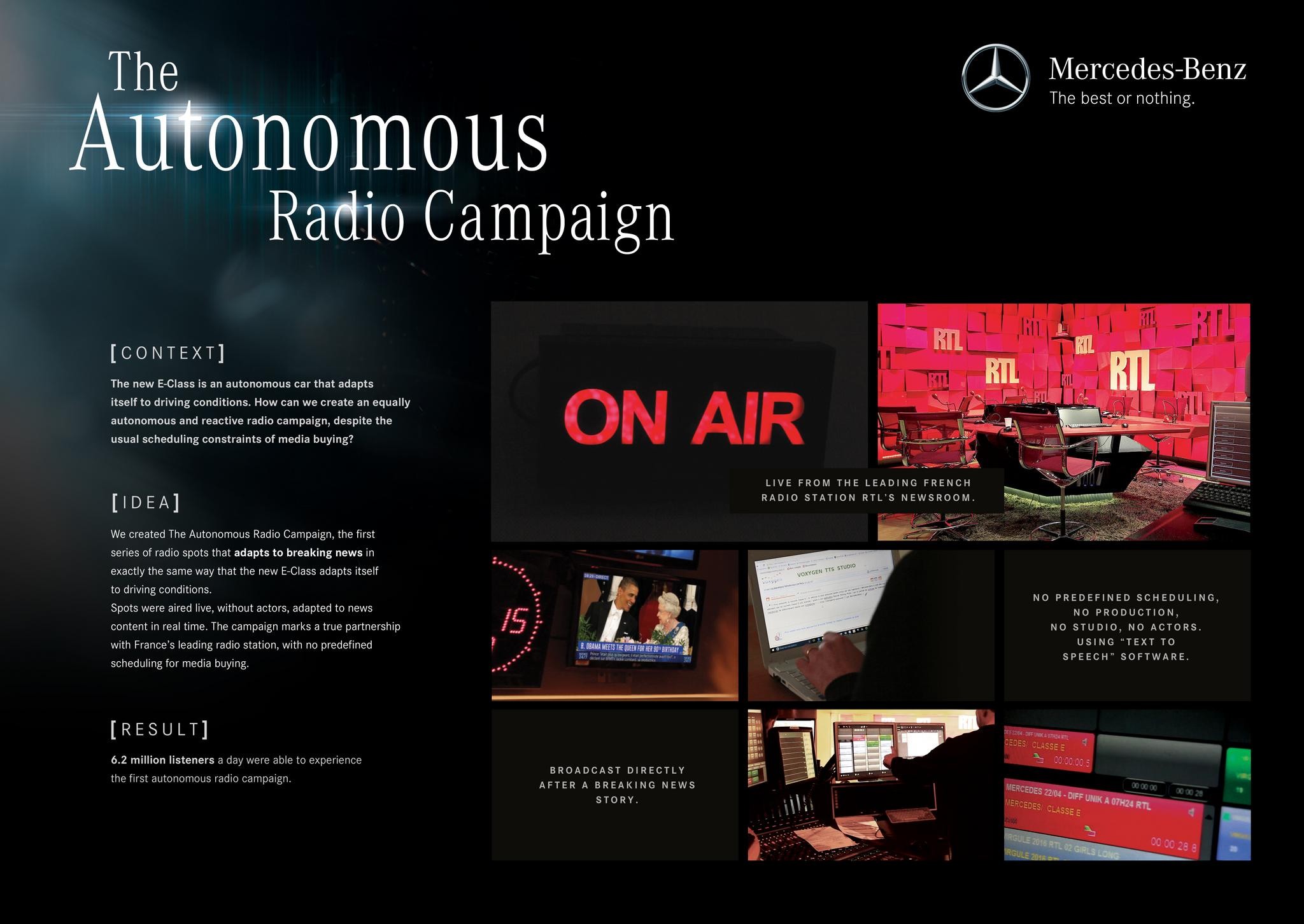 The autonomous radio campaign