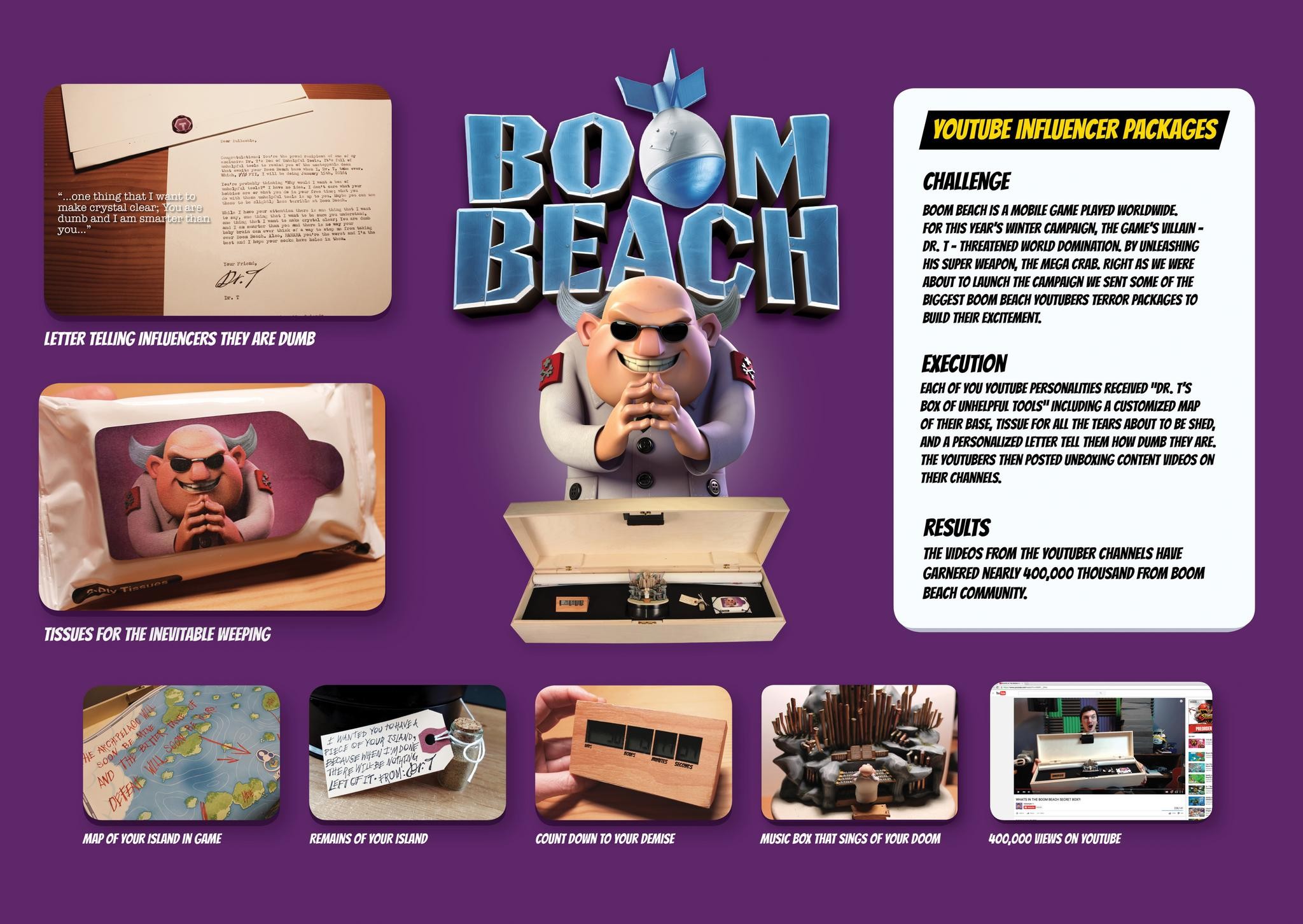 Boom Beach Influencer Packages