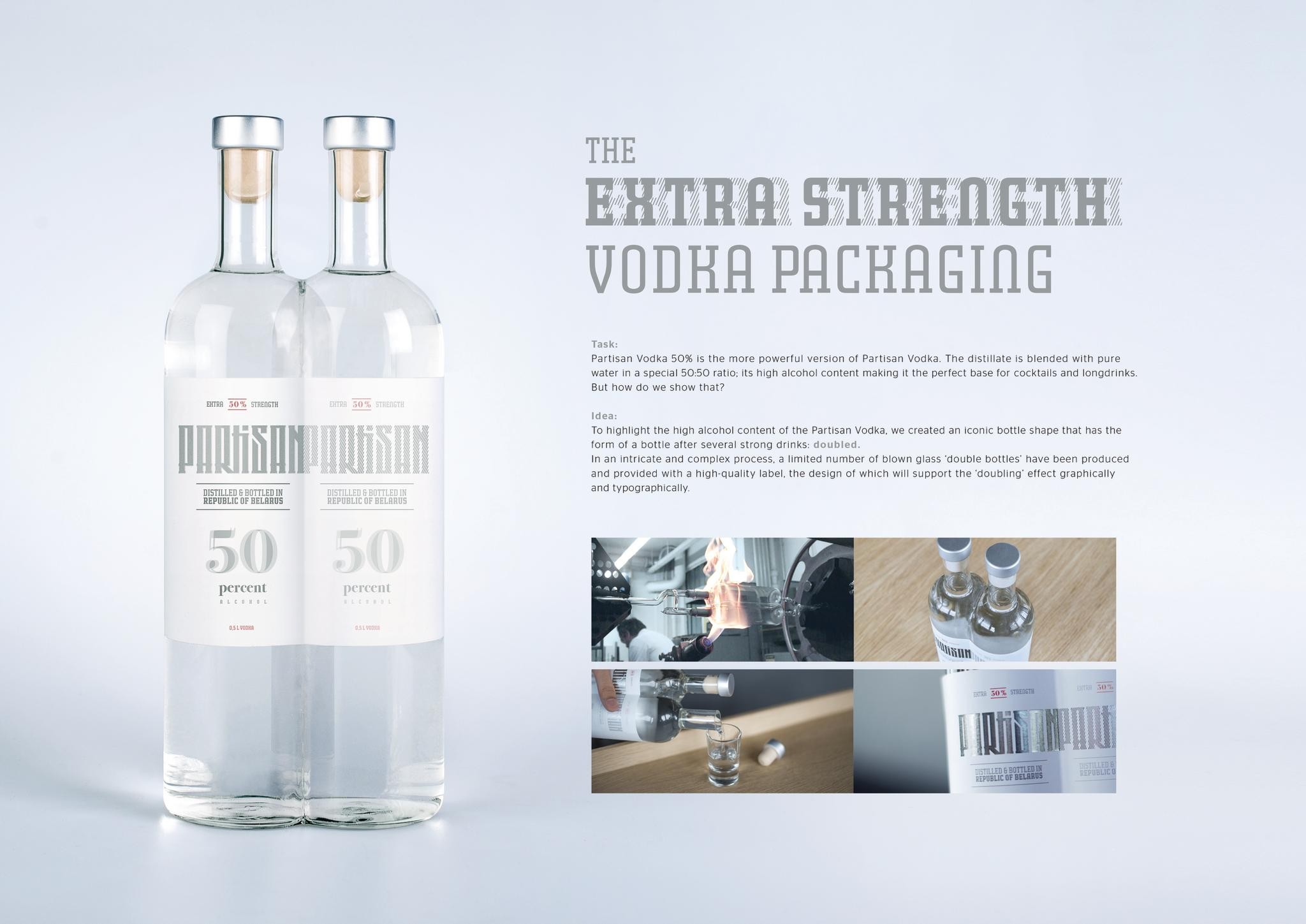 The Work Lions Entry The Extra Strength Vodka Packaging