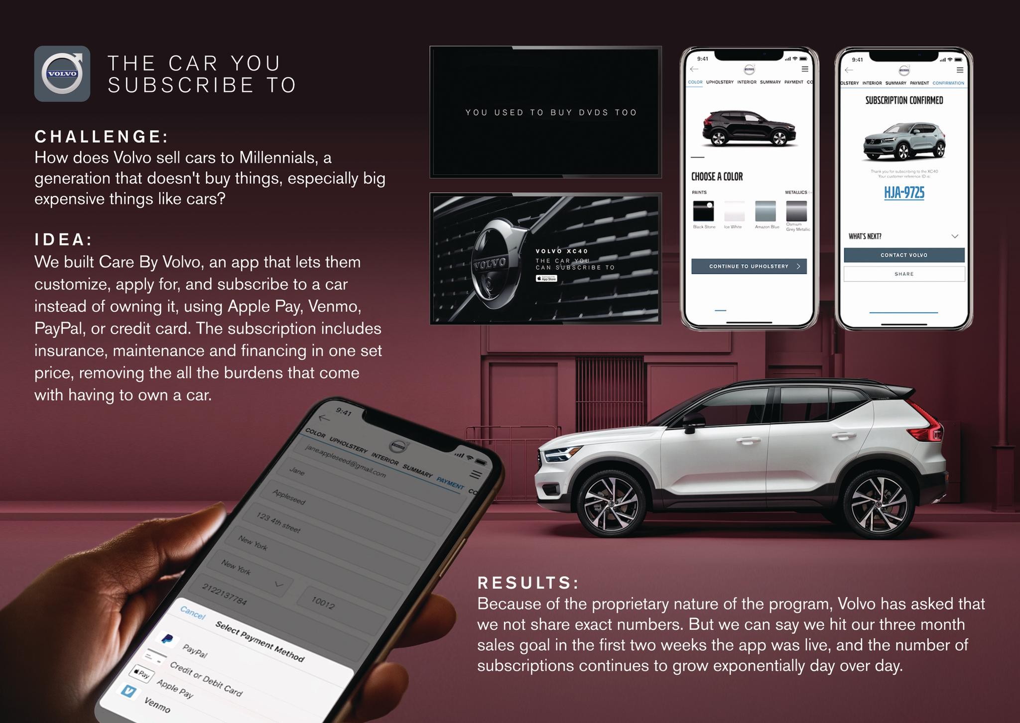 CARE BY VOLVO MOBILE APP