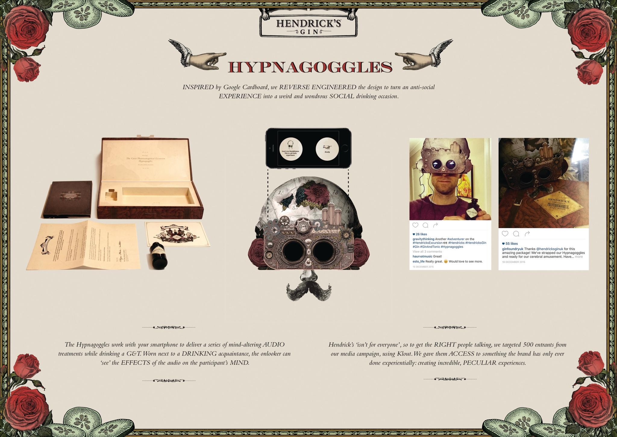 Hendrick’s Hypnagoggles