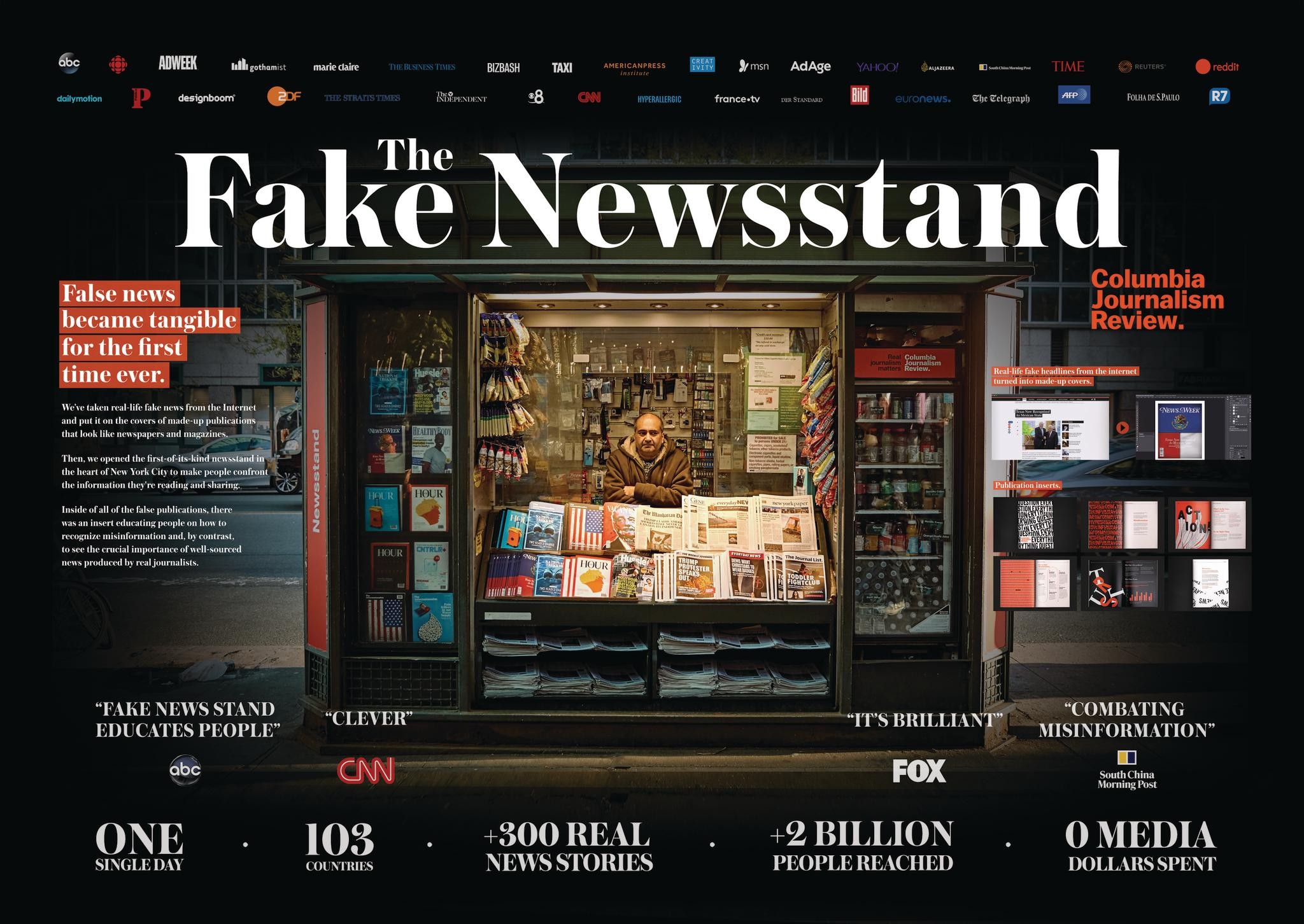 THE FAKE NEWS STAND