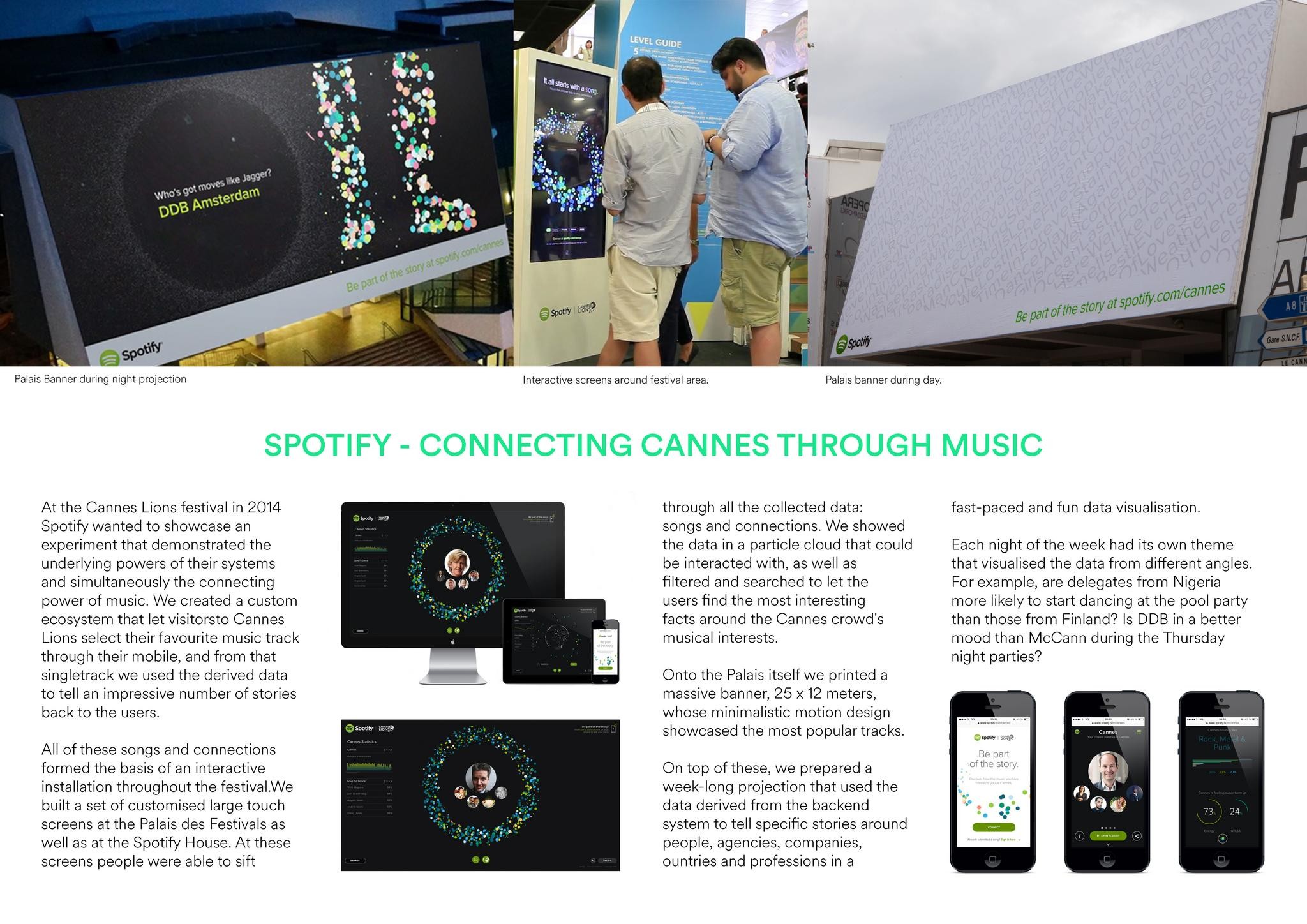 SPOTIFY - CONNECTING CANNES THROUGH MUSIC