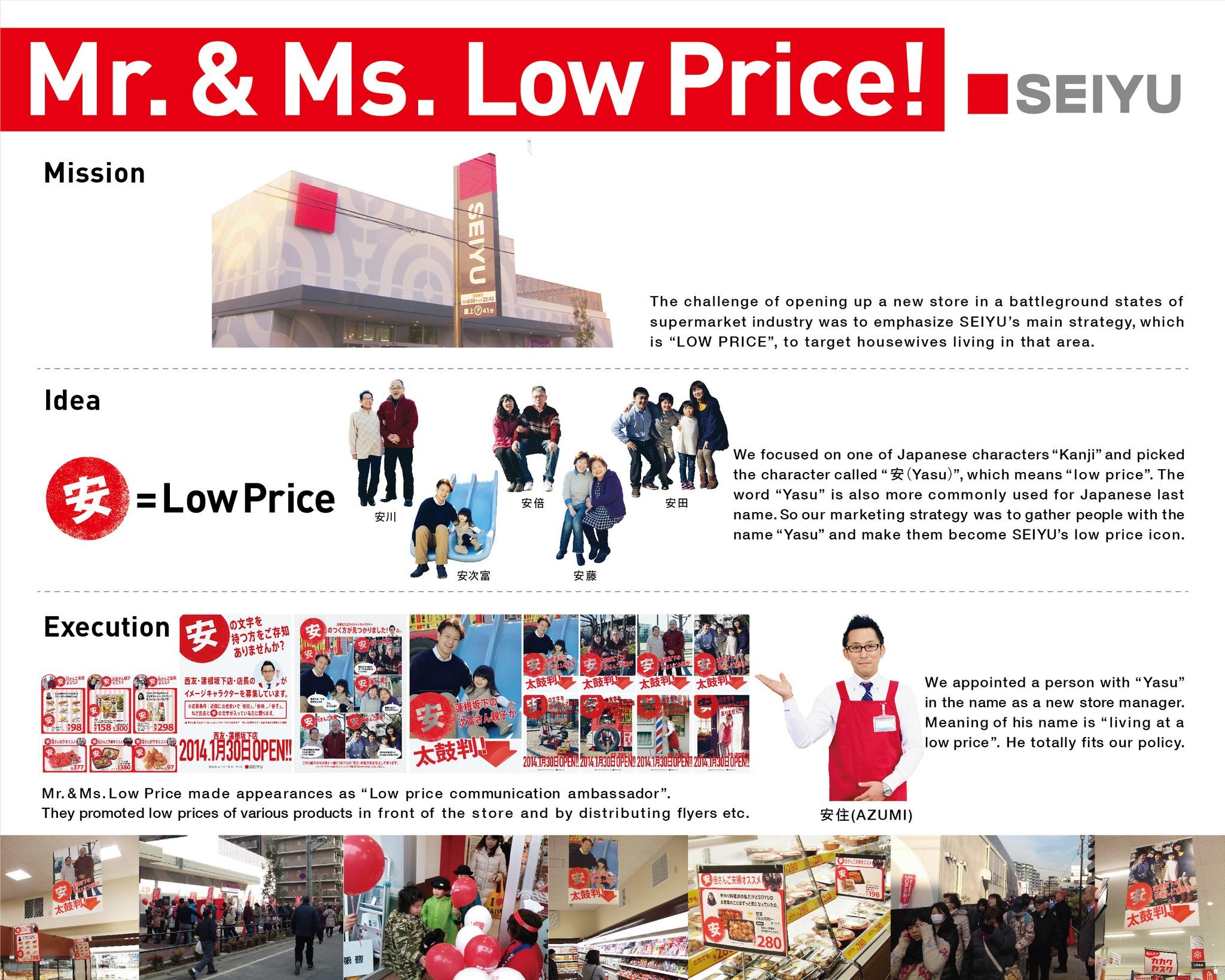 MR & MS LOW PRICE