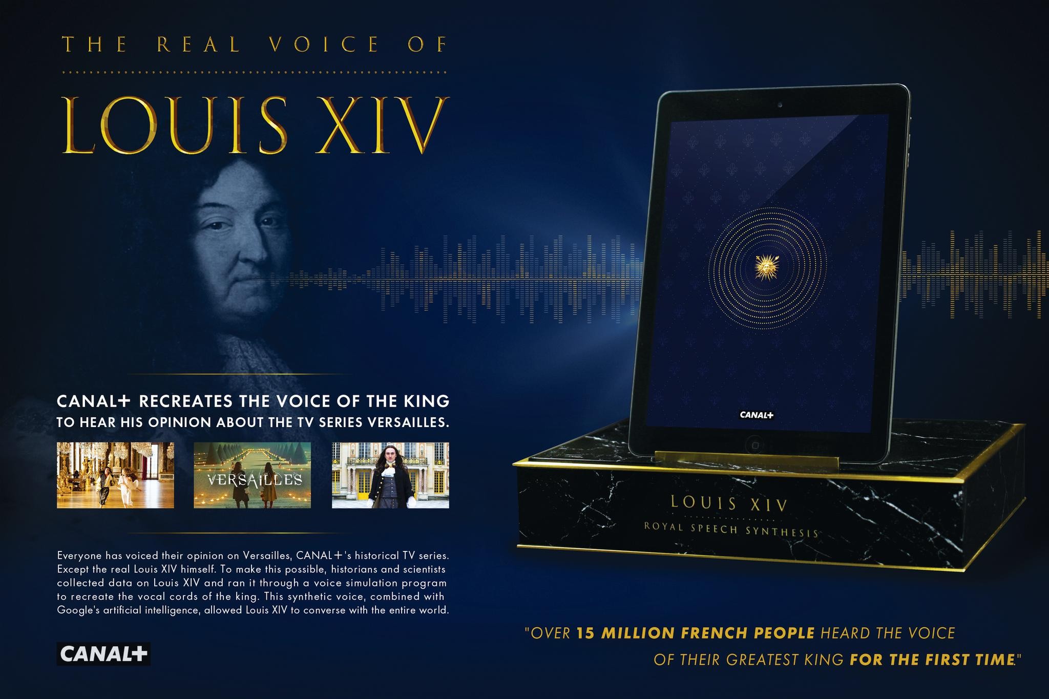 The real voice of Louis XIV