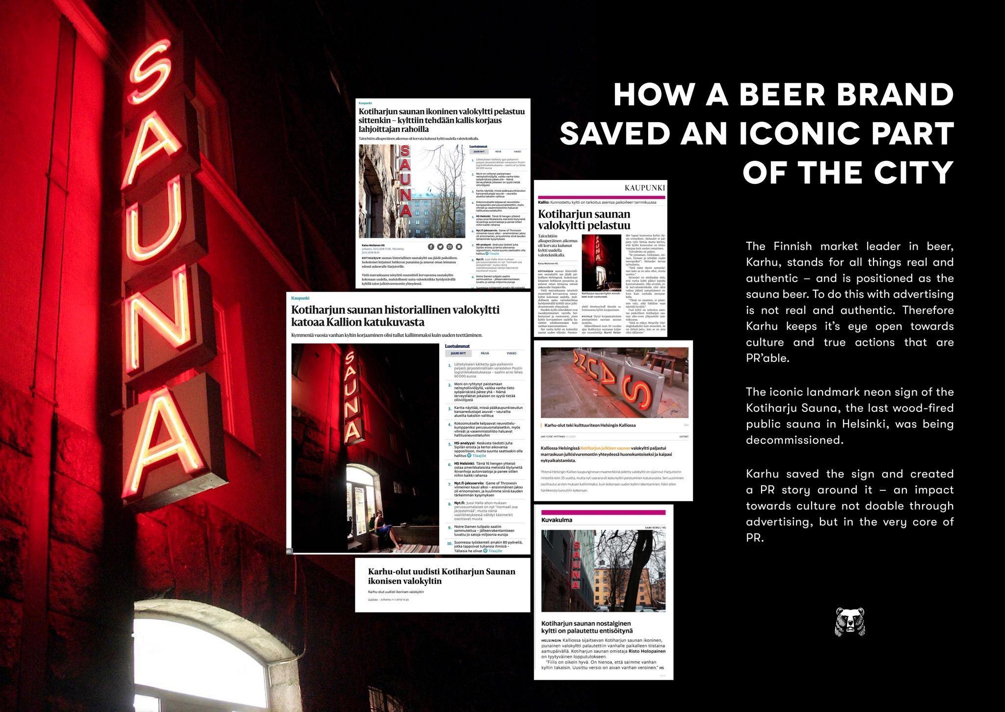 How a Beer Brand Saved An Iconic Part Of The City  