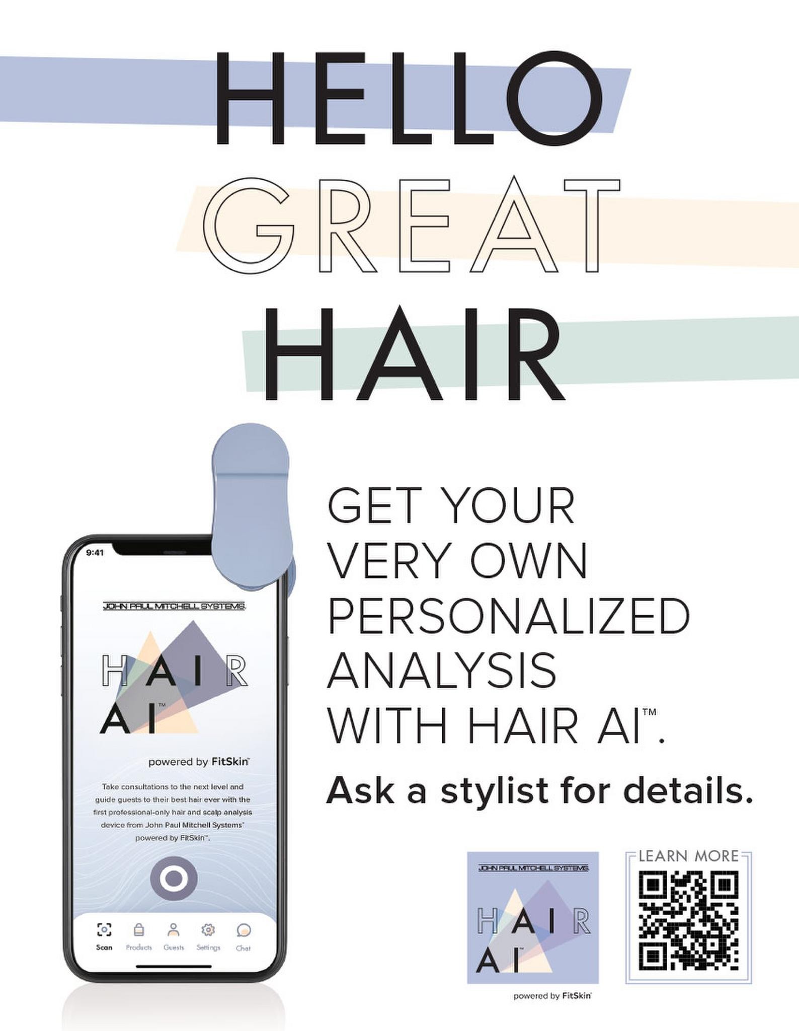 Paul Mitchell Hair popular AI Scanner