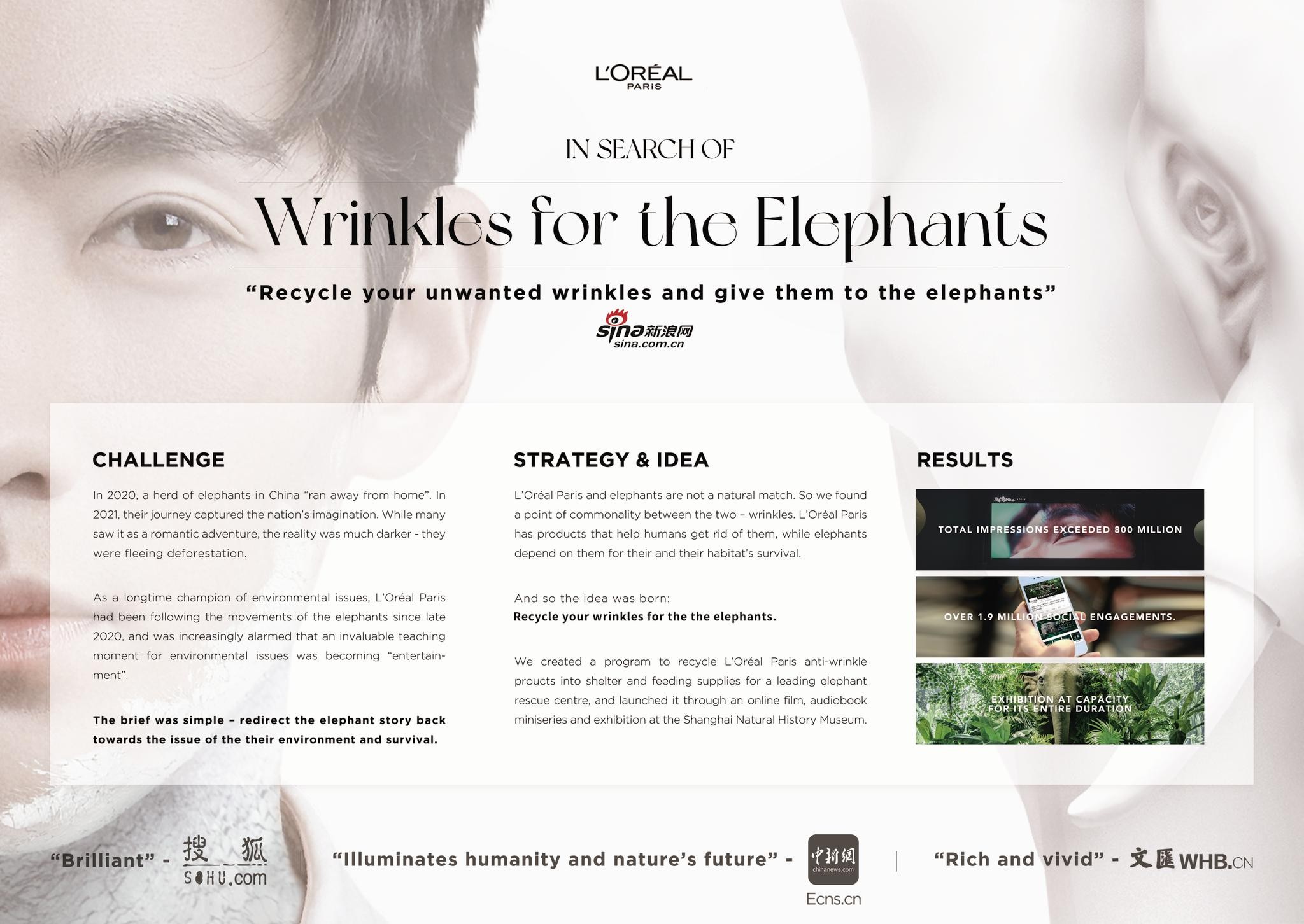 In Search of Wrinkles for The Elephants