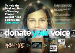 DONATE YOUR VOICE