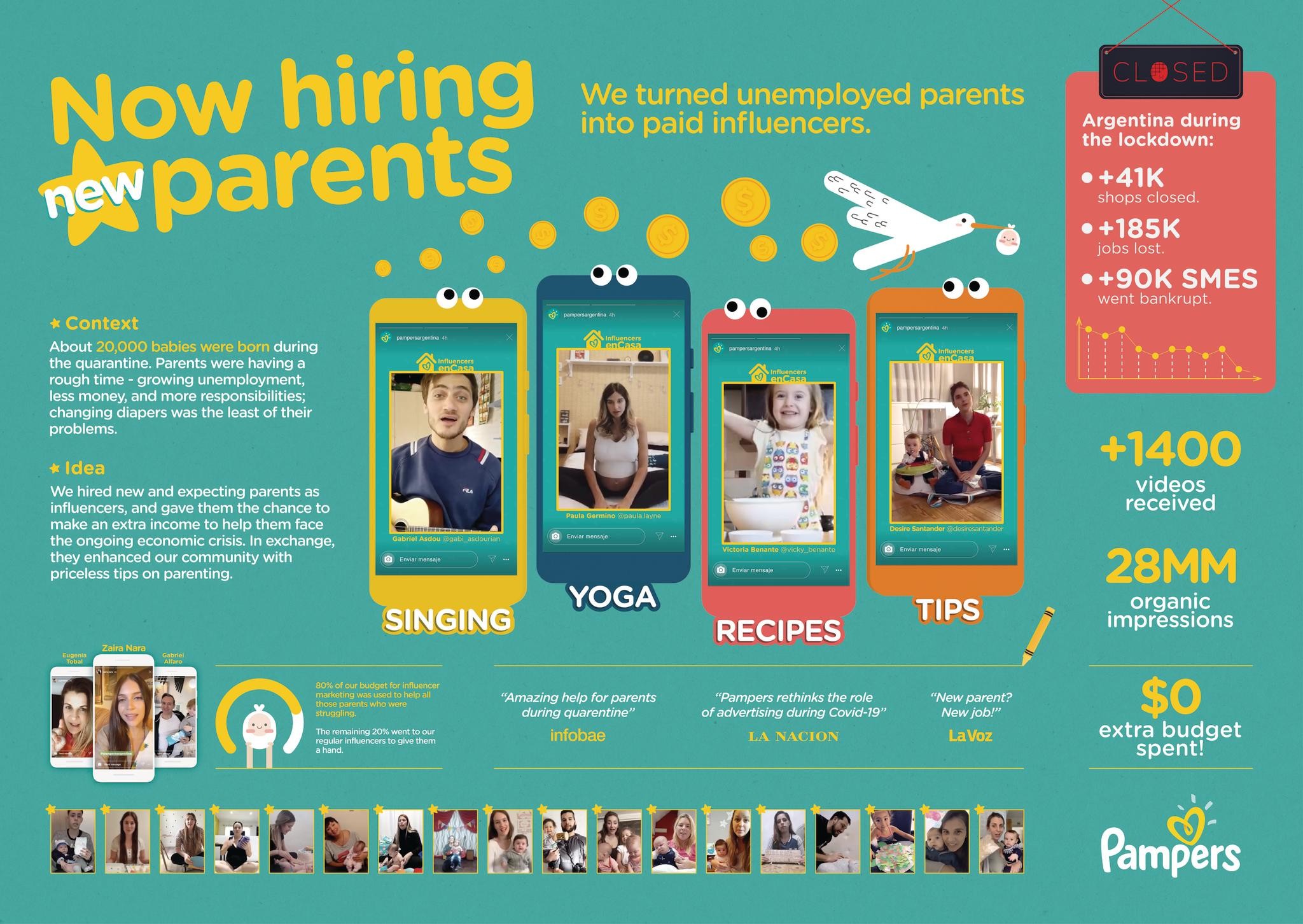“Now hiring! New Parents” 