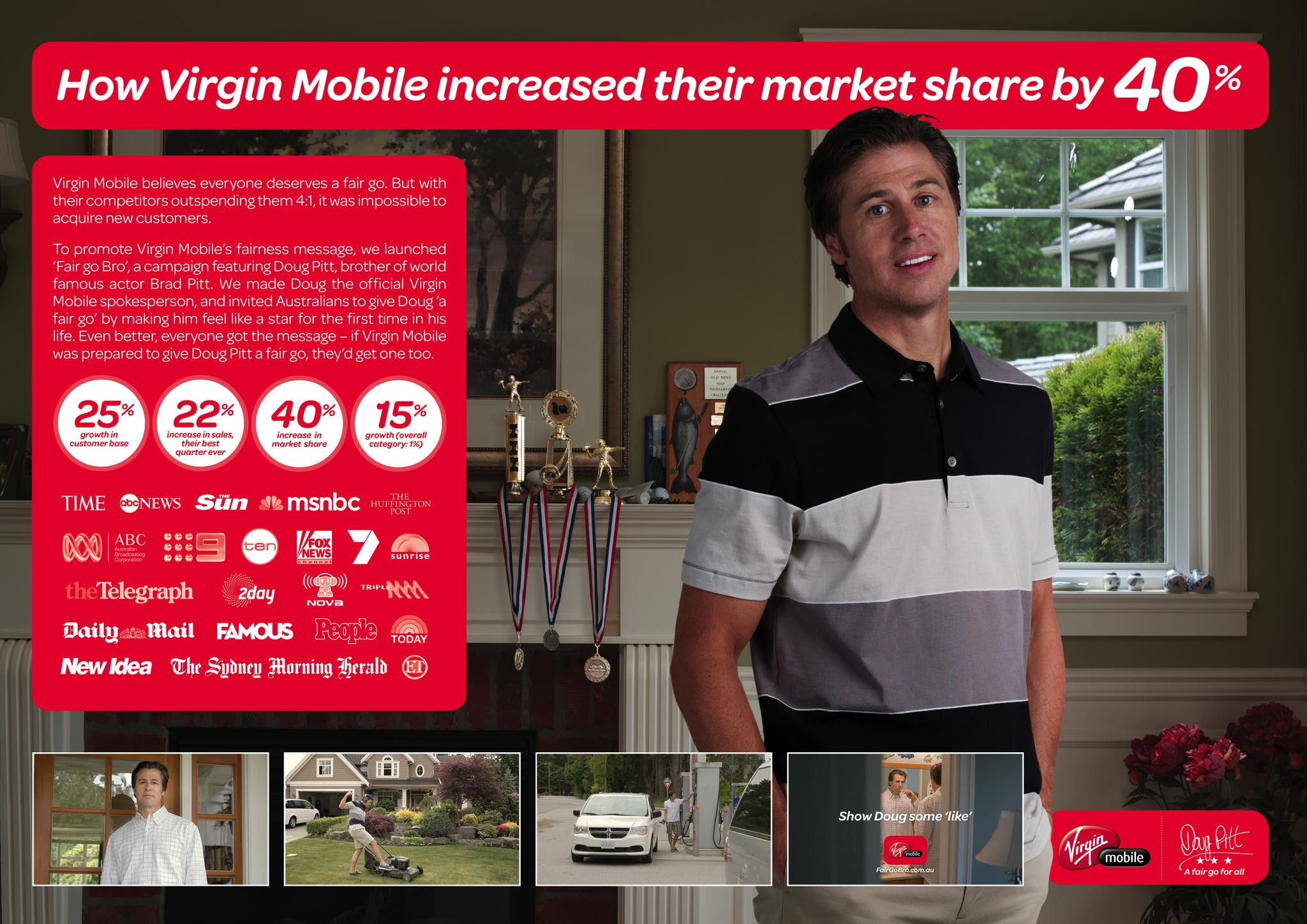 HOW BRAD PITT'S BRO' HELPED VIRGIN MOBILE PUNCH ABOVE ITS WEIGHT