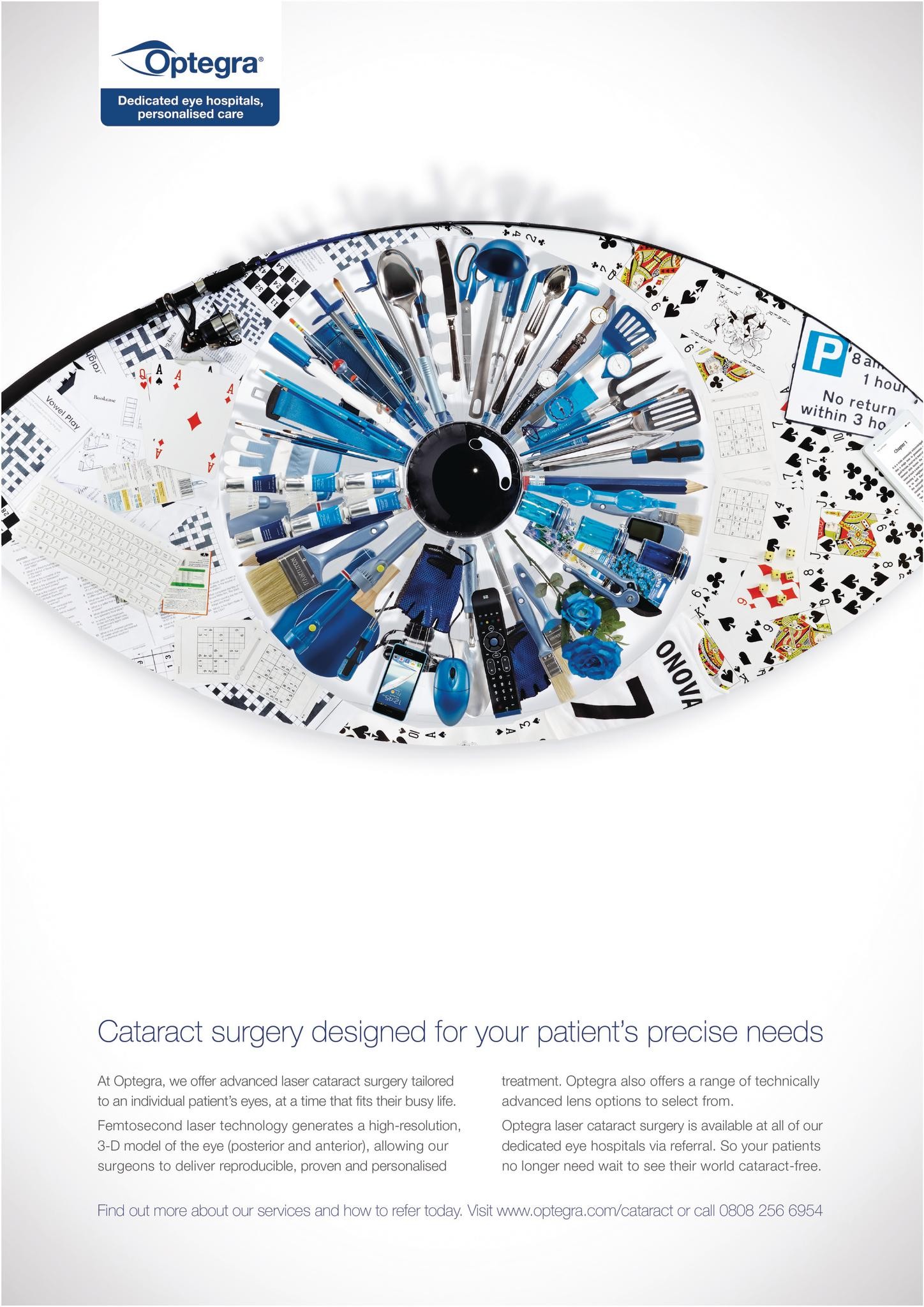 OPTEGRA - CATARACT SURGERY DESIGNED FOR YOUR PATIENT'S PRECISE NEEDS