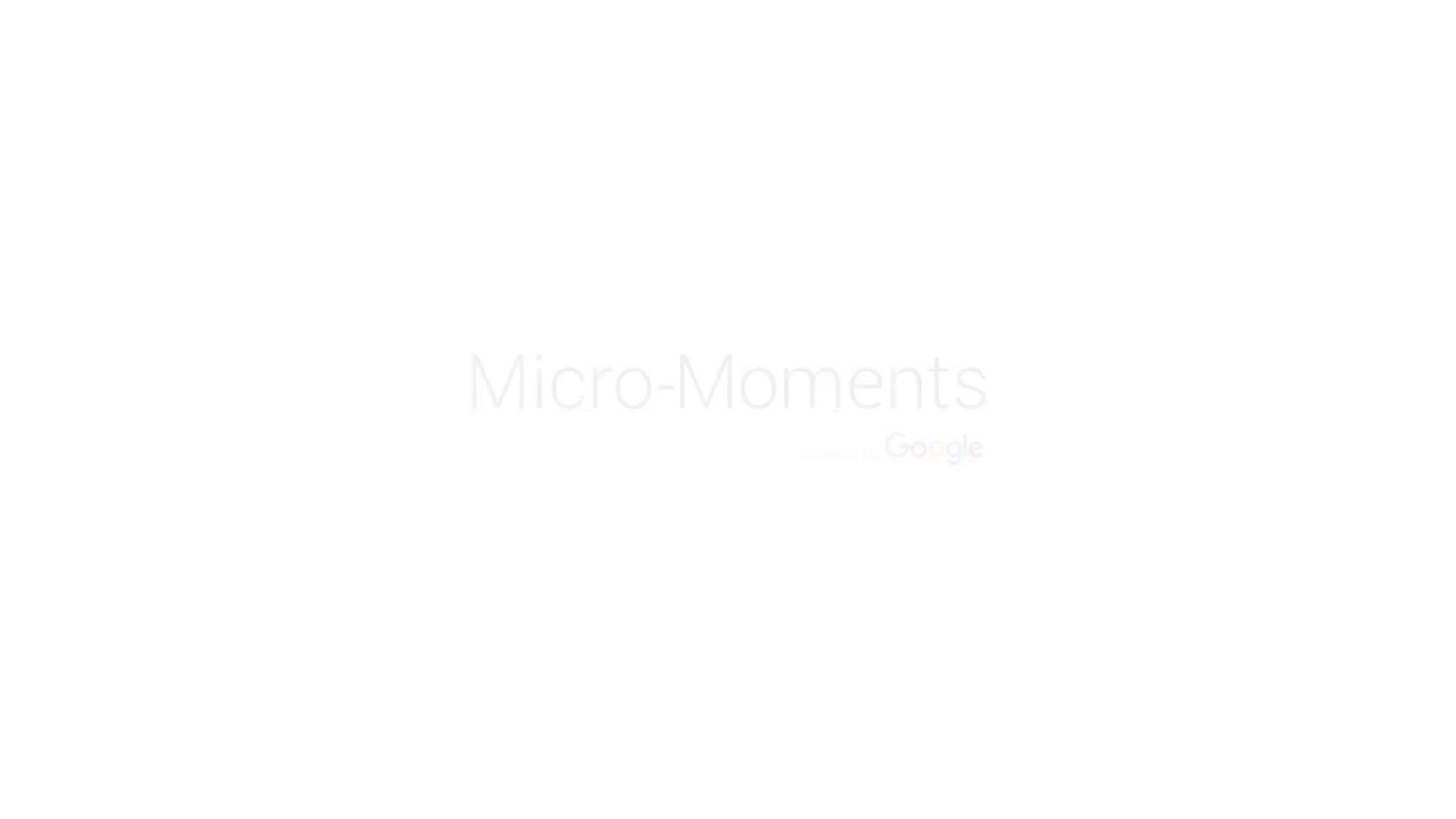 Google Micro Moments / Airbnb