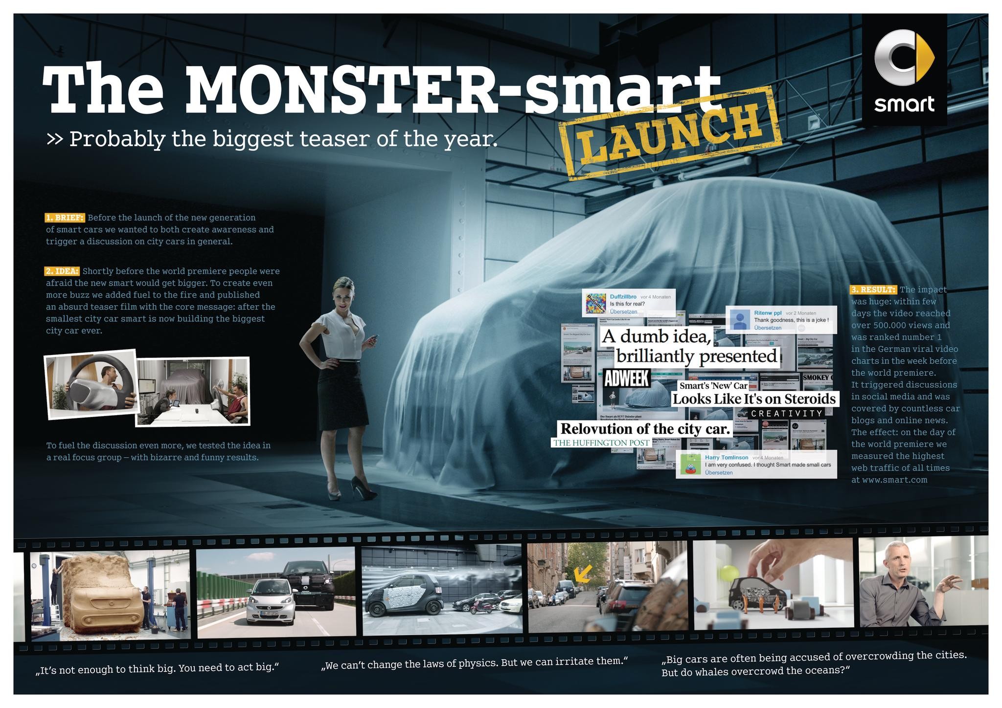 THE MONSTER-SMART LAUNCH