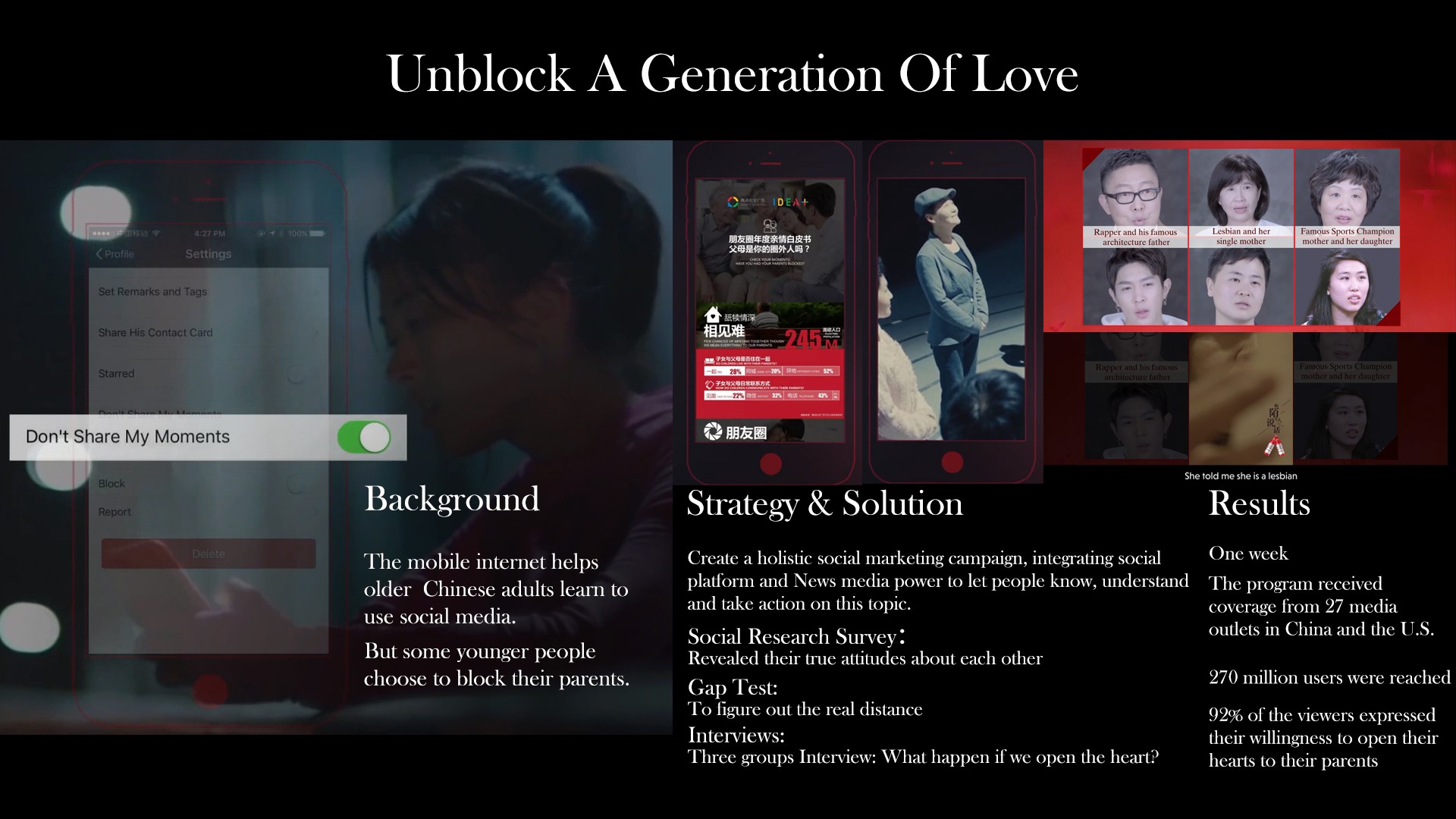 Unblock A Generation of Love