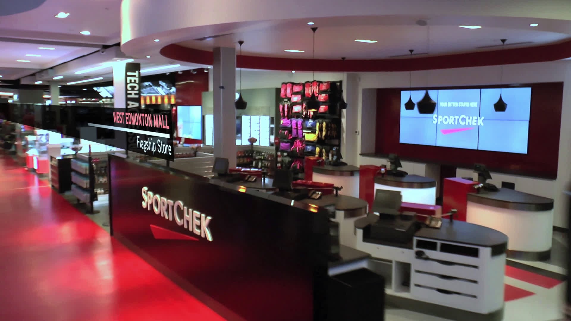 SPORT CHEK WEST EDMONTON MALL FLAGSHIP STORE Campaign THE WORK