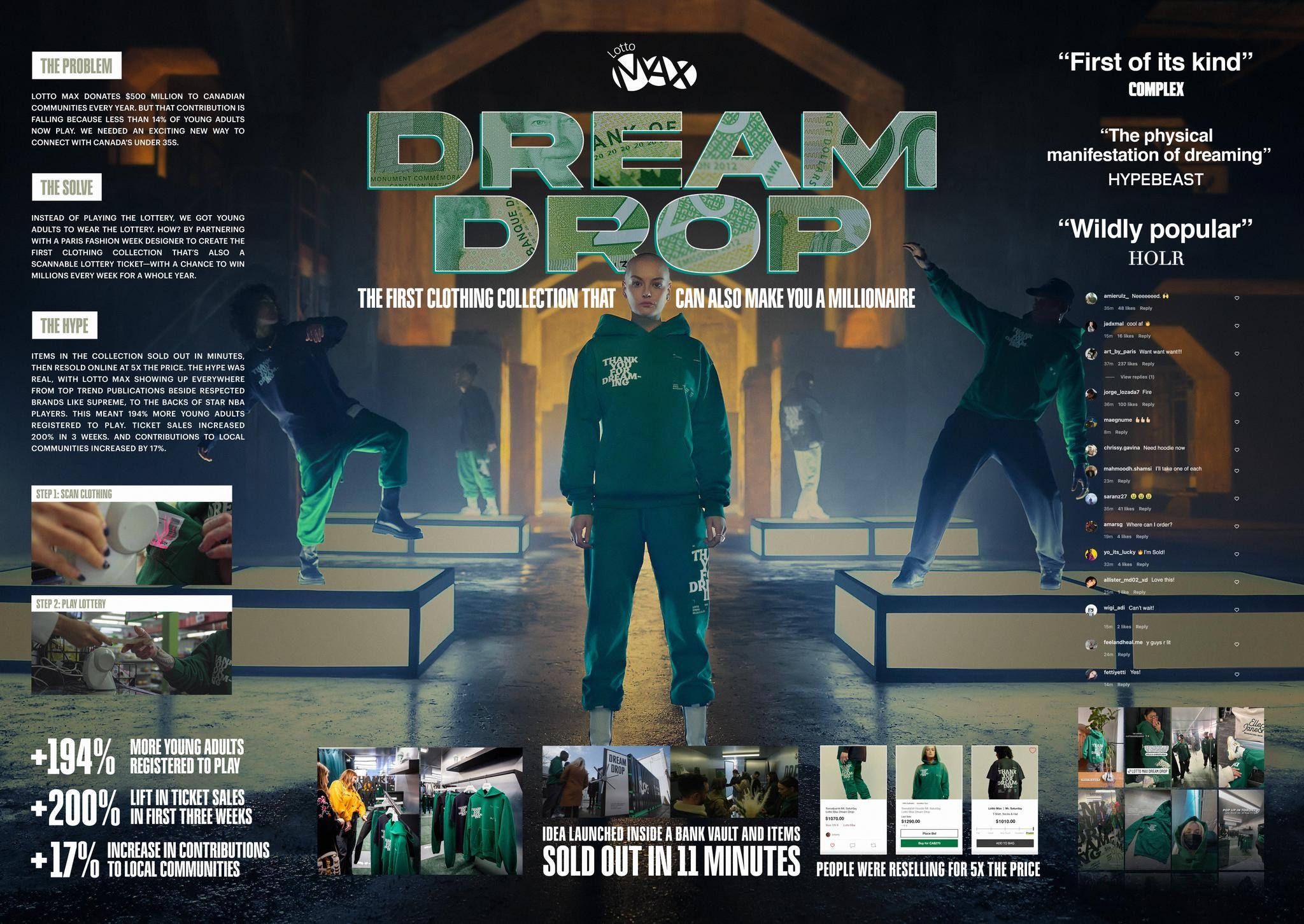 Dream Drop | Campaign | THE WORK