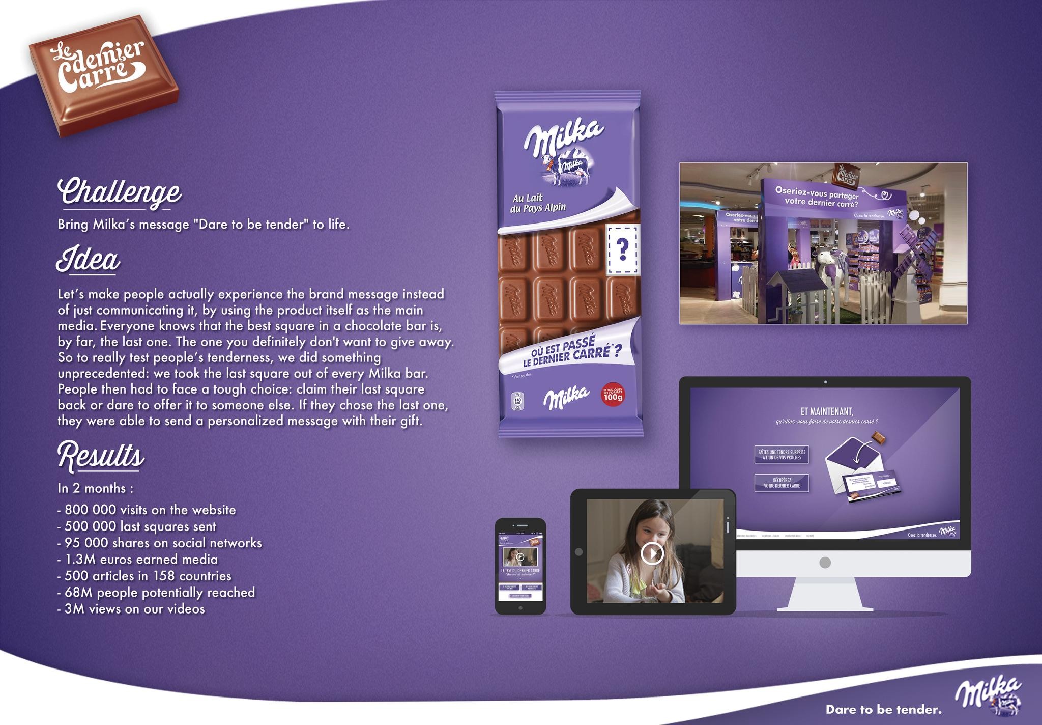 MILKA LAST SQUARE