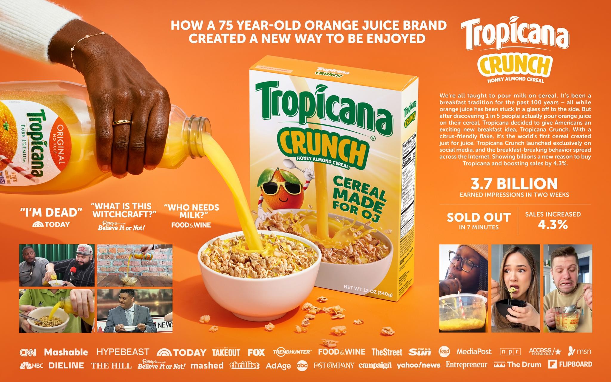 Tropicana Crunch Cereal