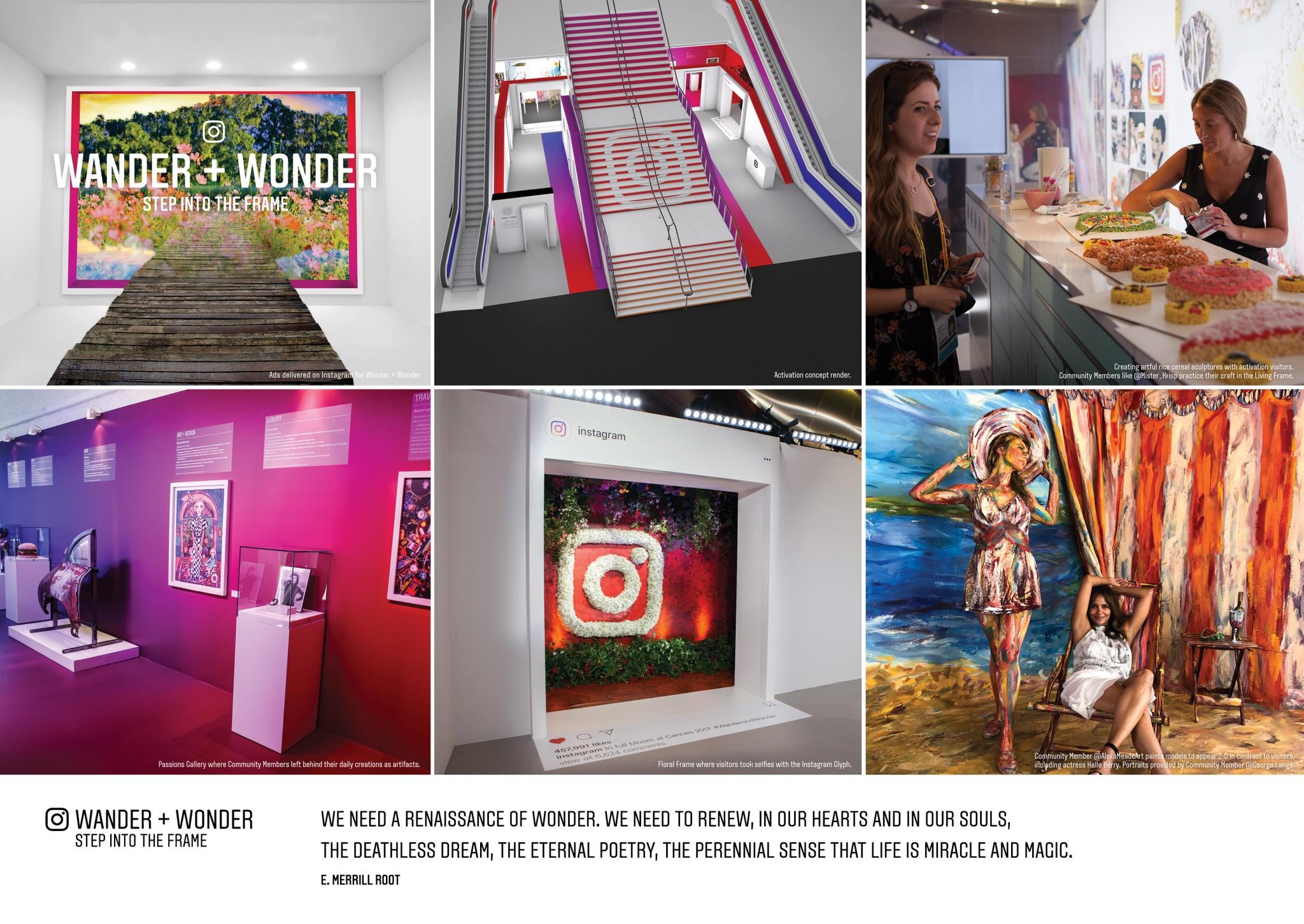 Instagram presents Wander + Wonder: Step Into The Frame
