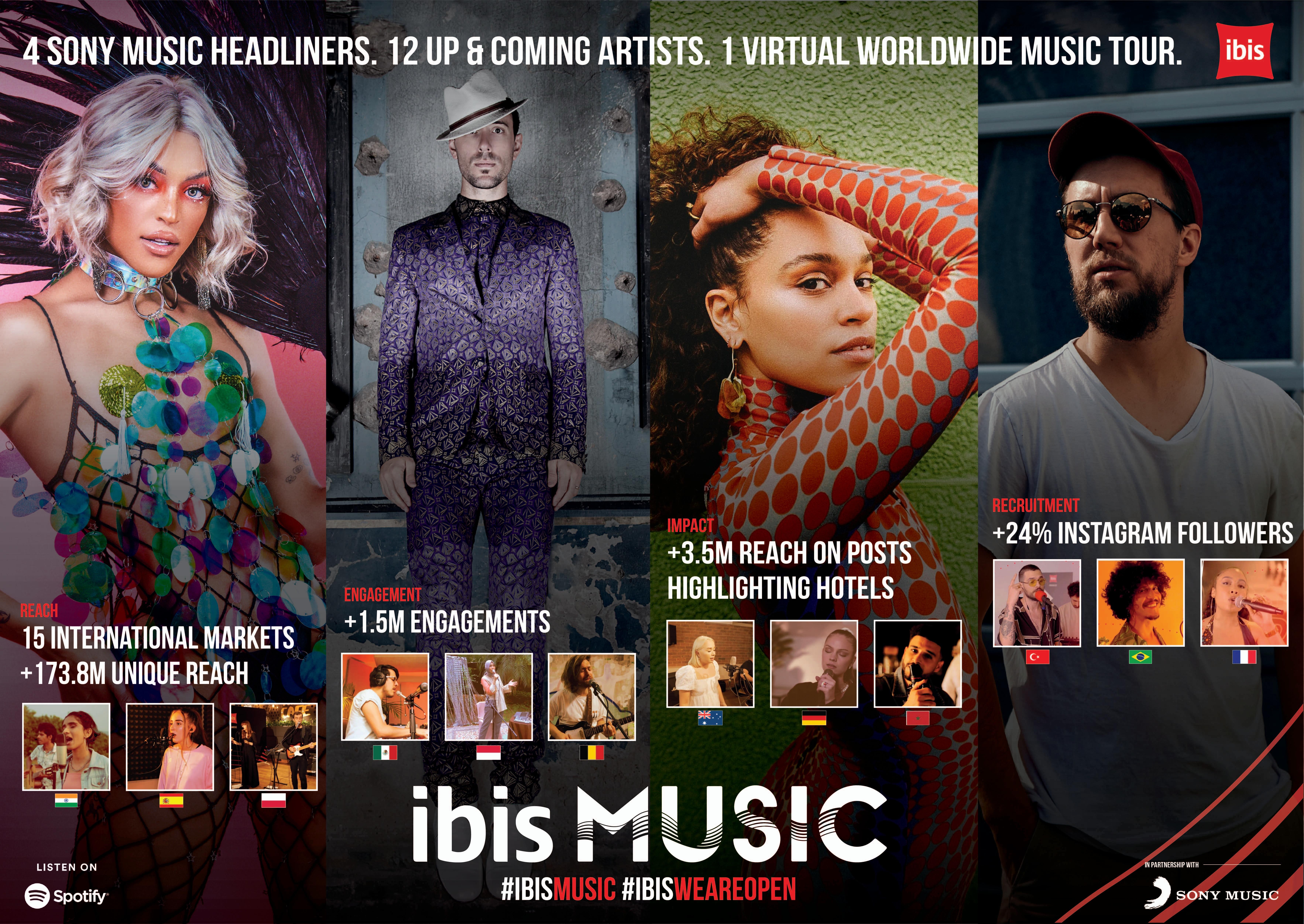 ibis MUSIC - We Are Open Tour