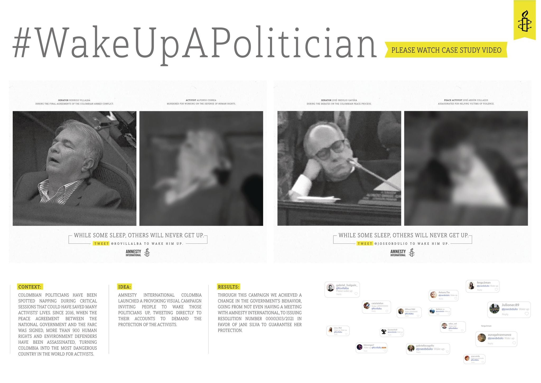 Wake Up A Politician