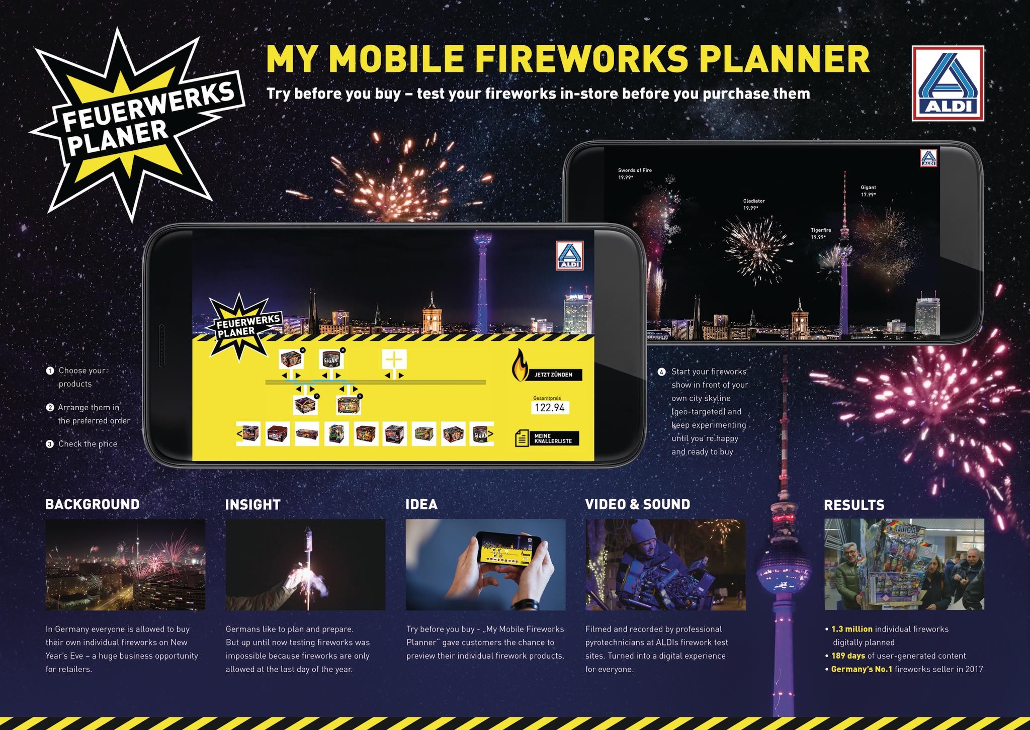 ALDI Fireworks Planner