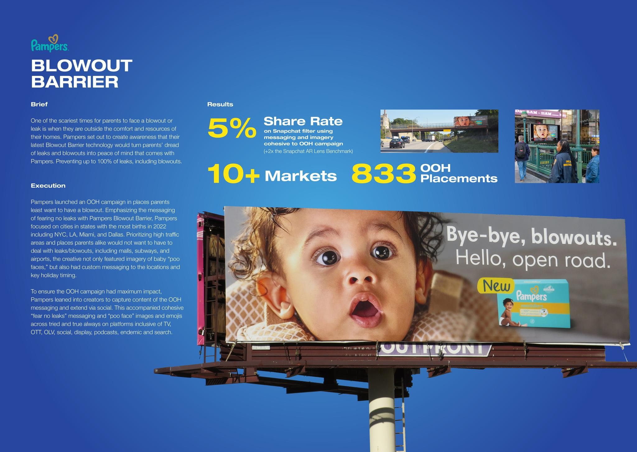 Pampers Blowout Barrier | Campaign | THE WORK