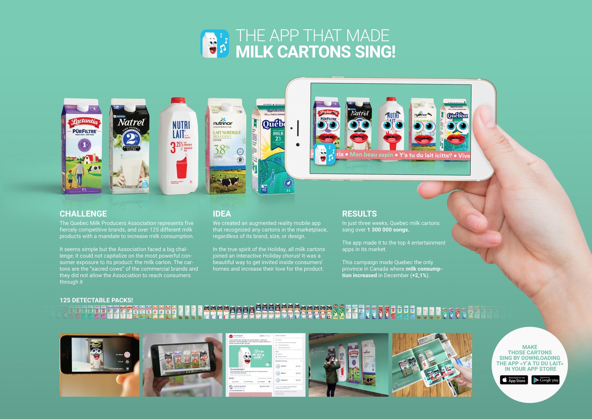 THE APP THAT MADE MILK CARTONS SING!