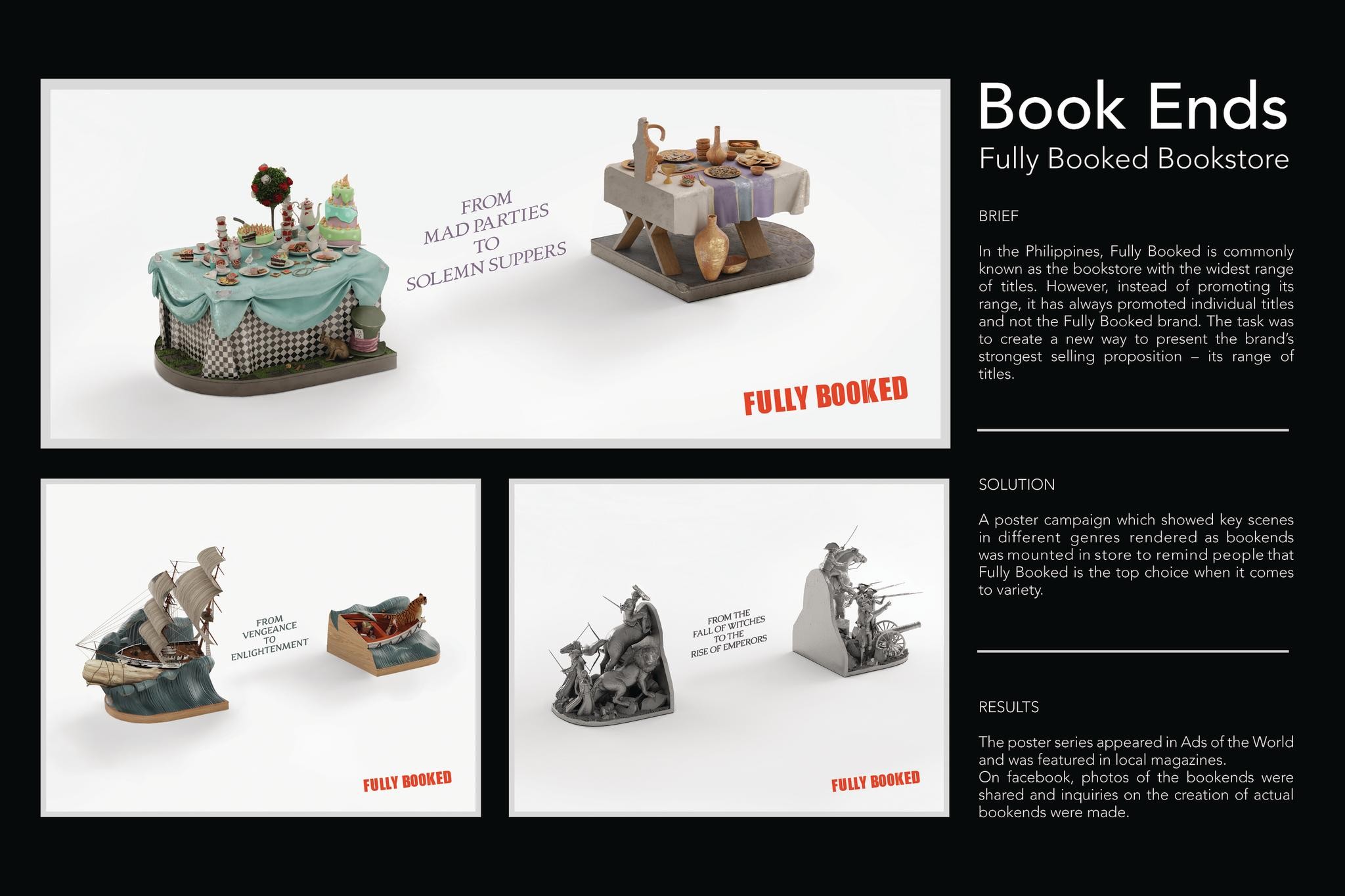 BOOKENDS | Campaign | THE WORK