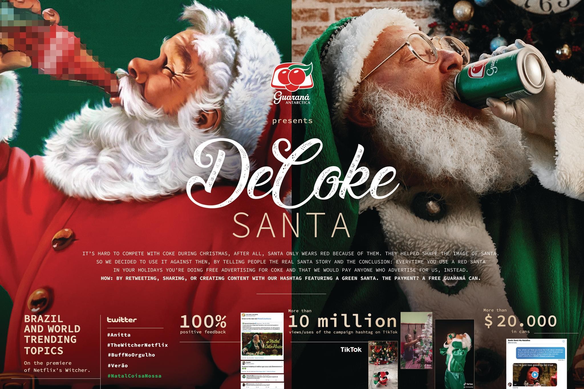 DeCoke Santa