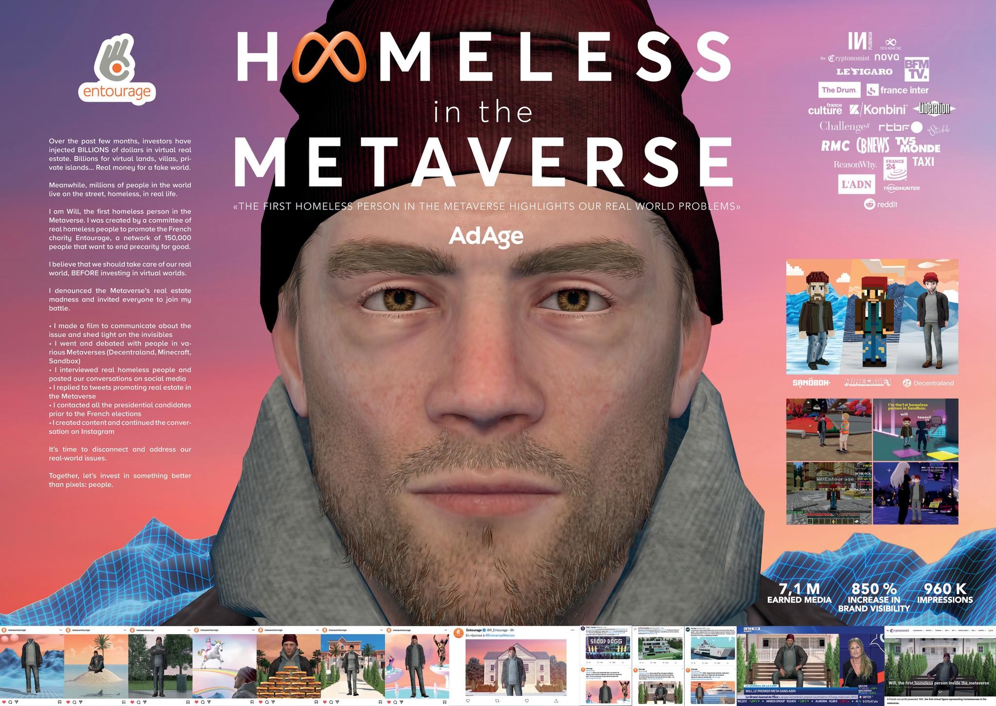 Homeless in the metaverse