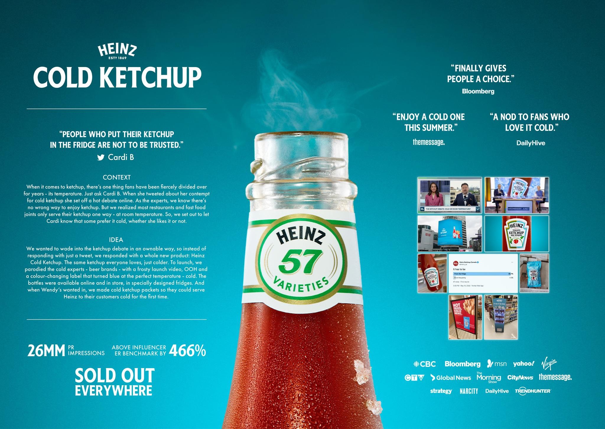 Heinz Cold Ketchup Campaign The Work 3995