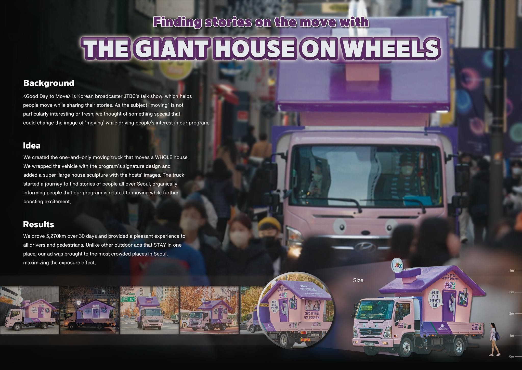 THE GIANT HOUSE ON WHEELS