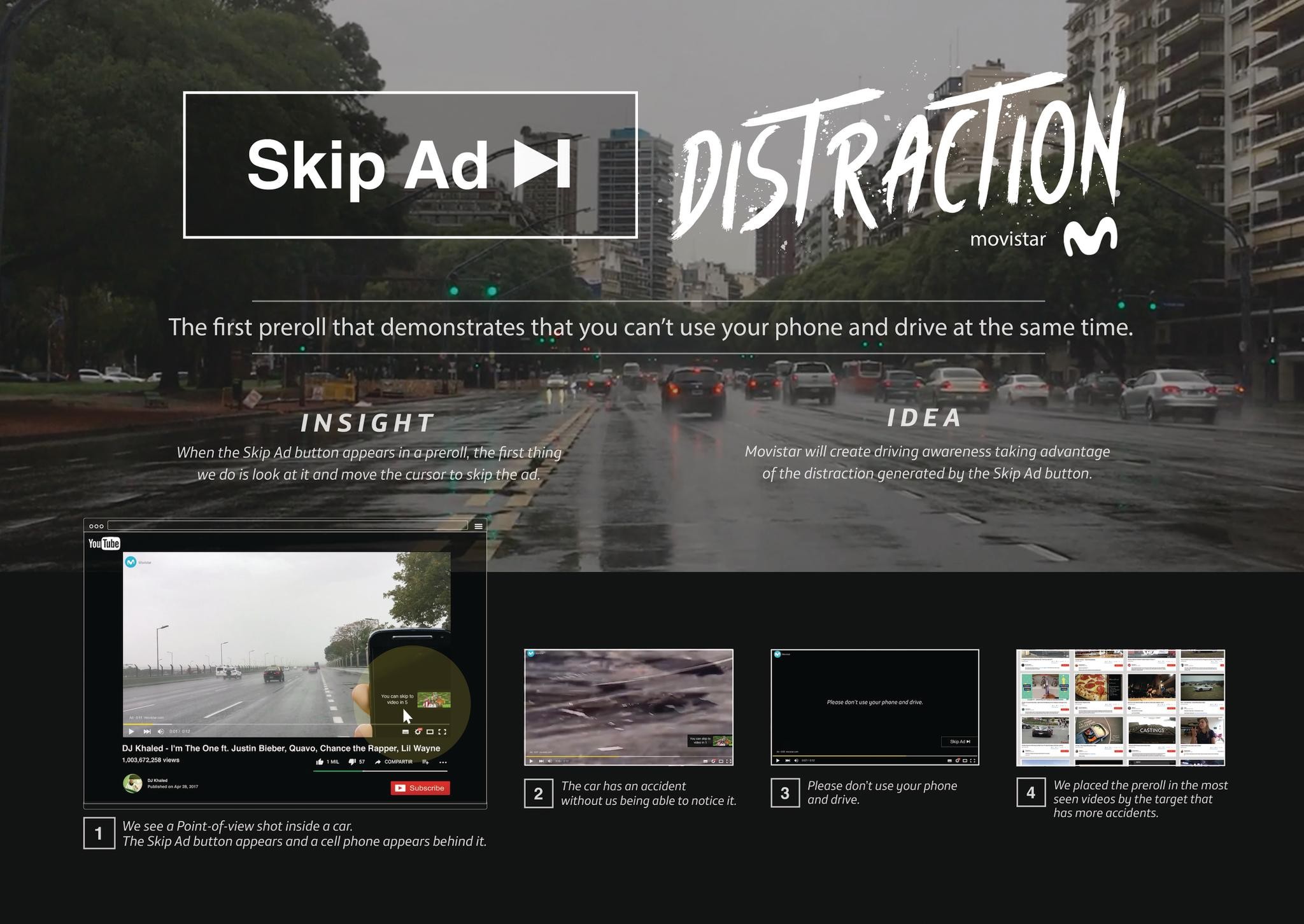 Skip-Ad Distraction