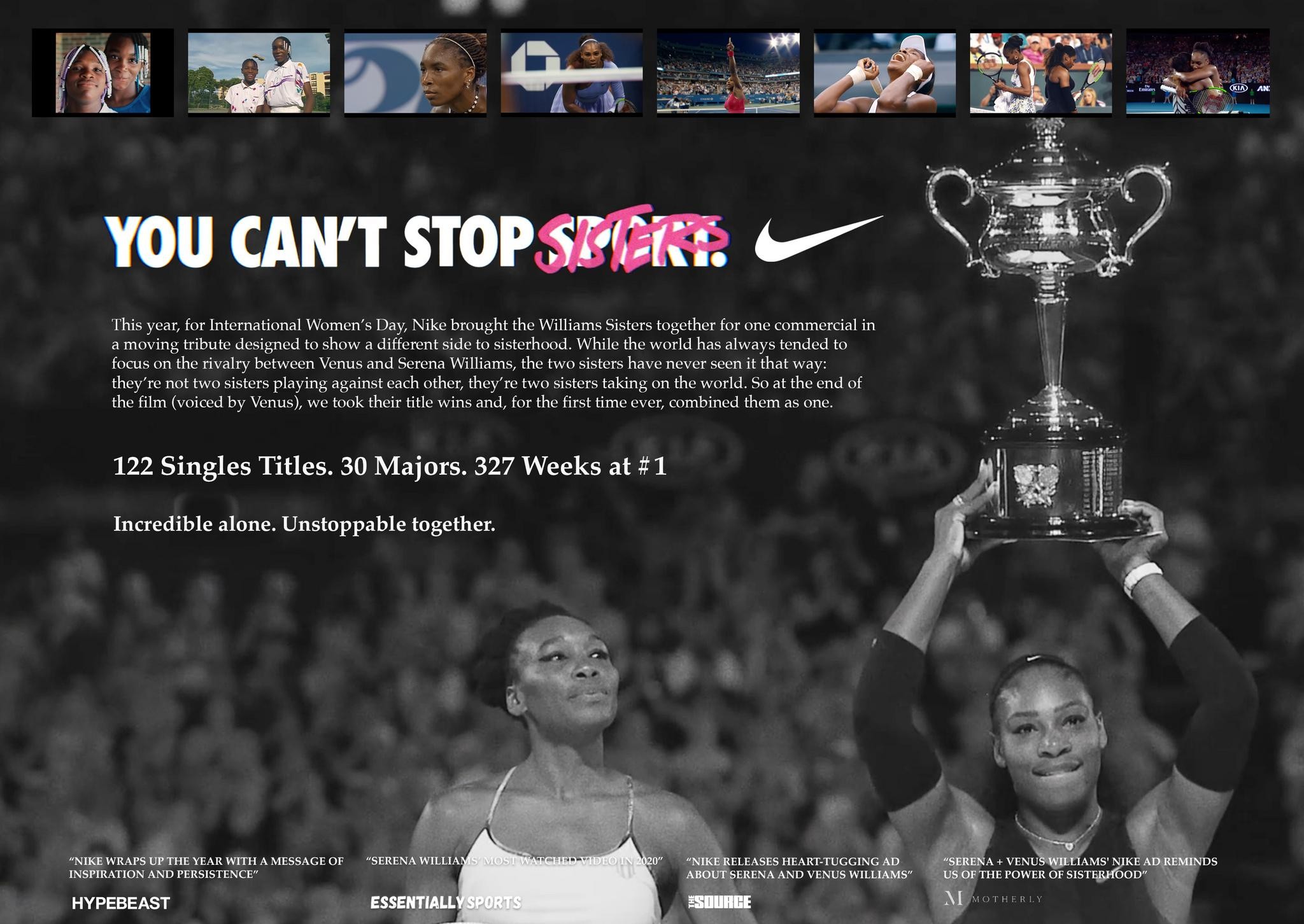 Nike: You Can't Stop Sisters