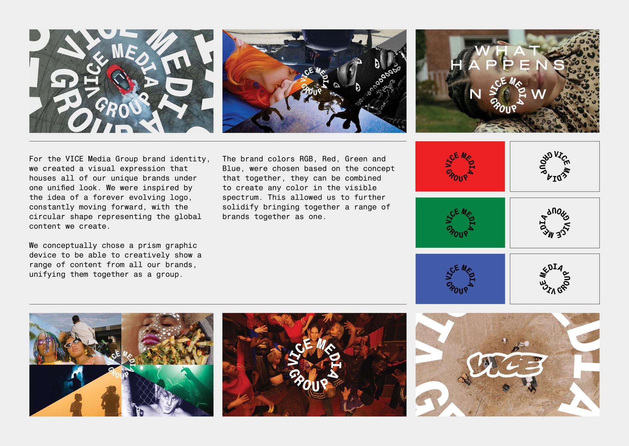 VICE Media Group Brand Identity | Campaign