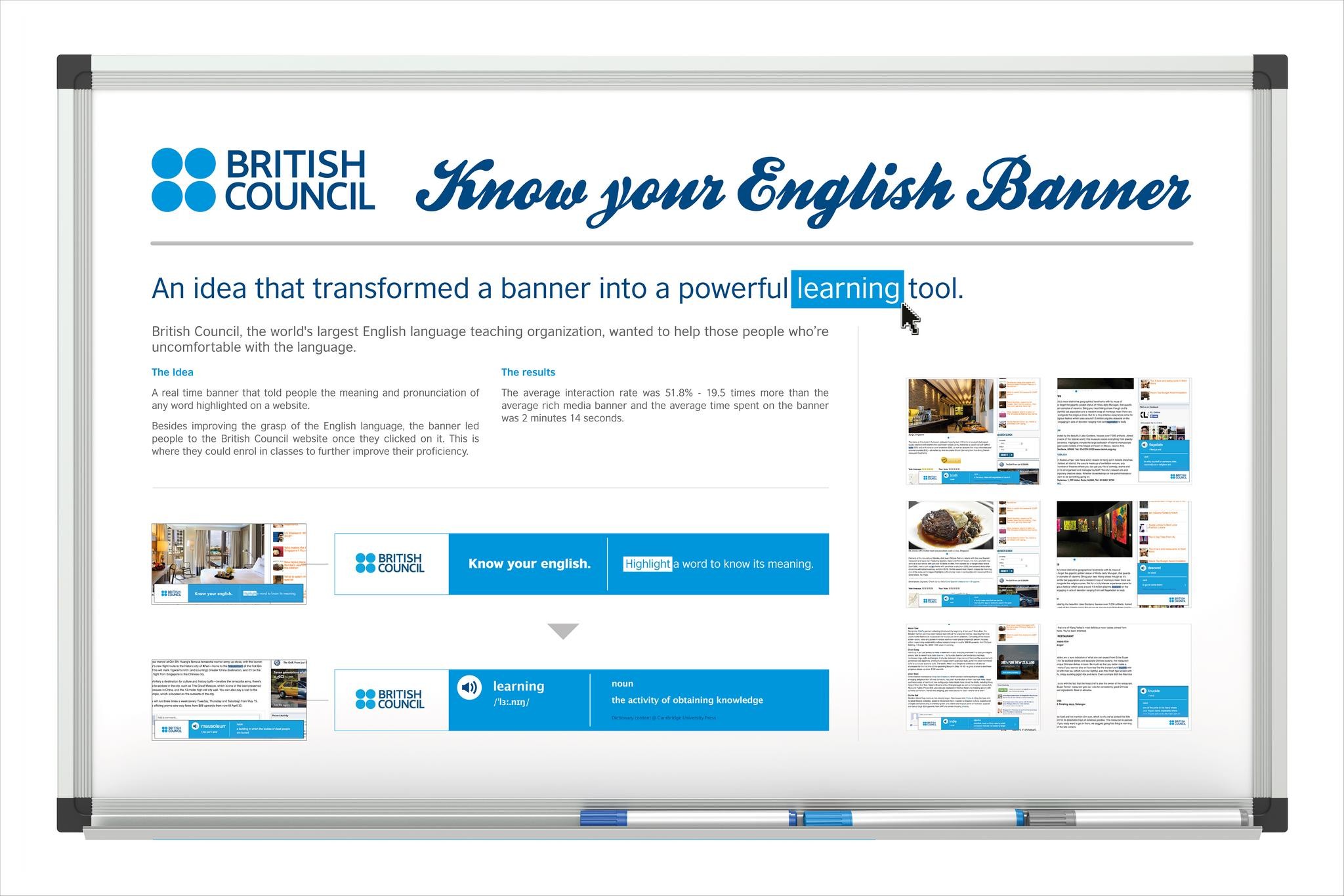 'KNOW YOUR ENGLISH' WEB BANNERS