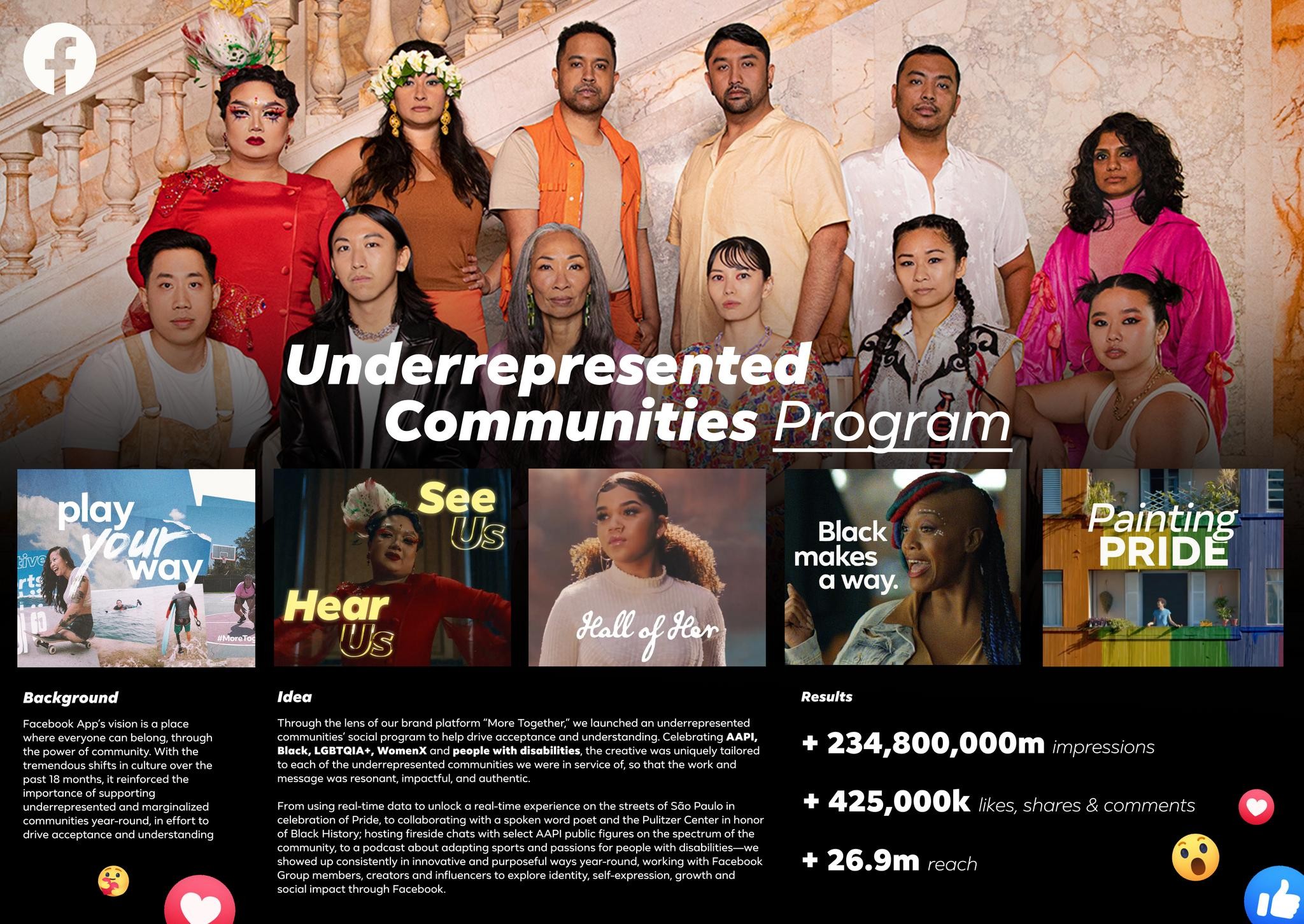 Underrepresented Communities Program