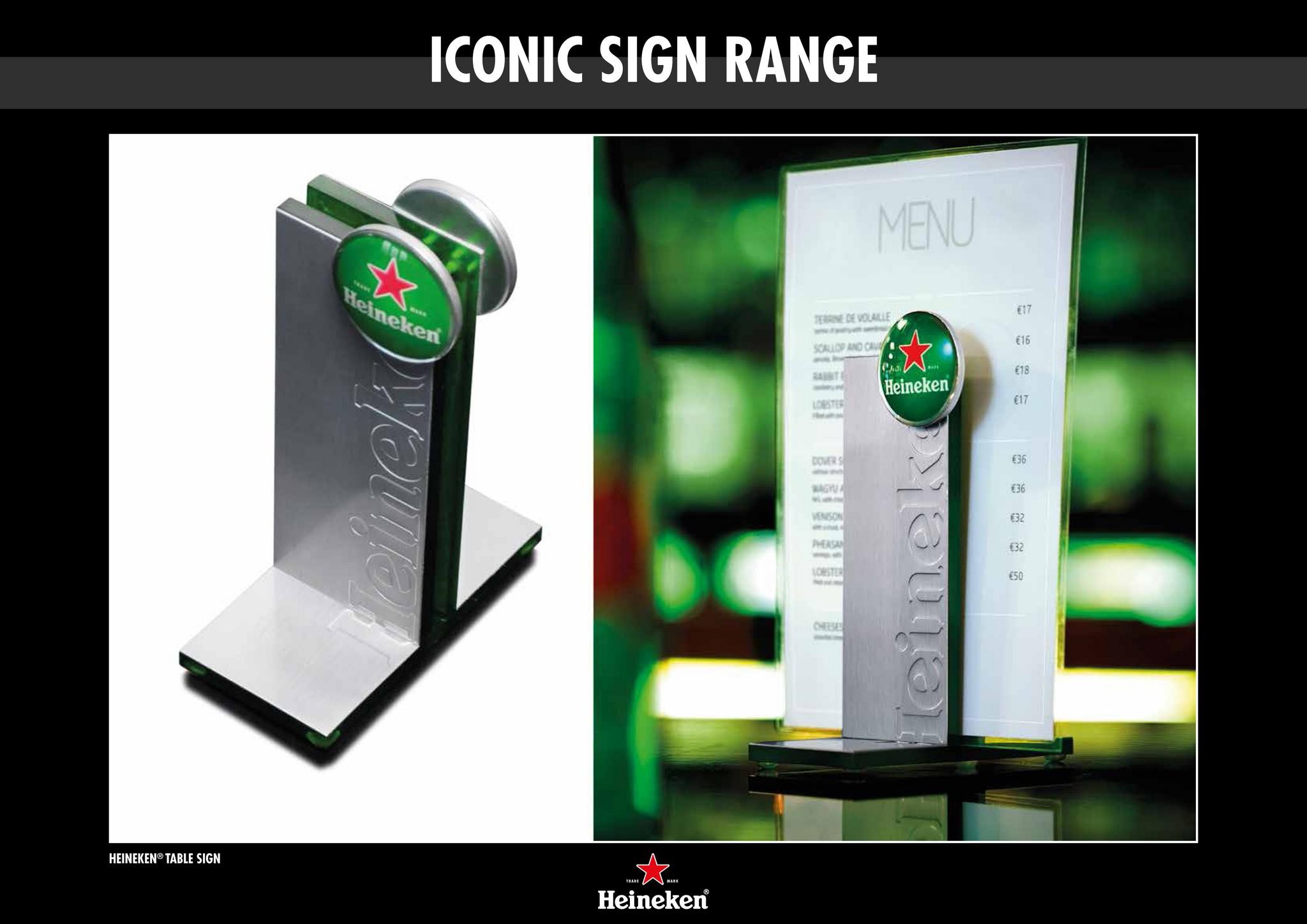 ICONIC SIGN RANGE | Campaign | THE WORK