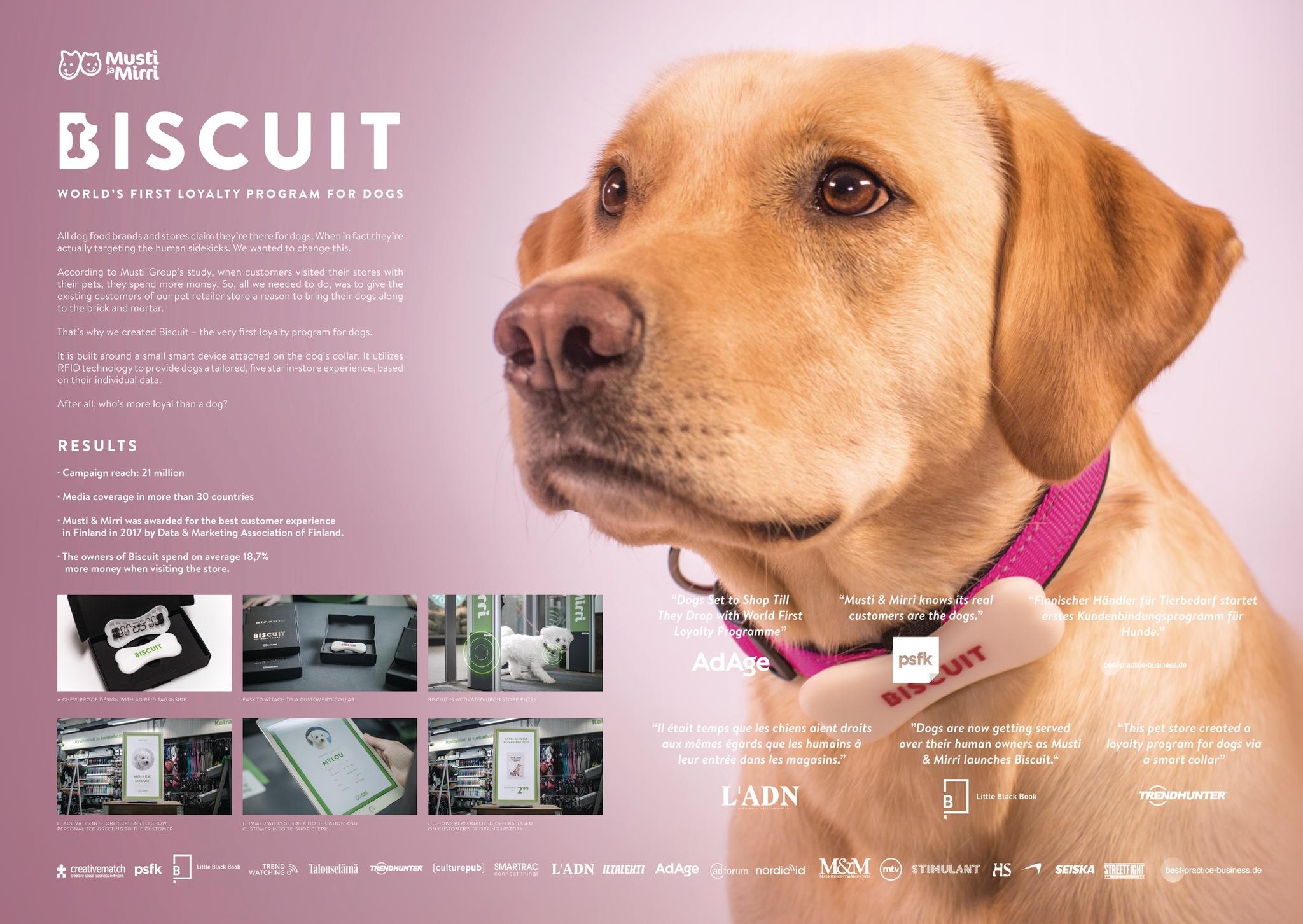 Biscuit – World's First Loyalty Program for Dogs
